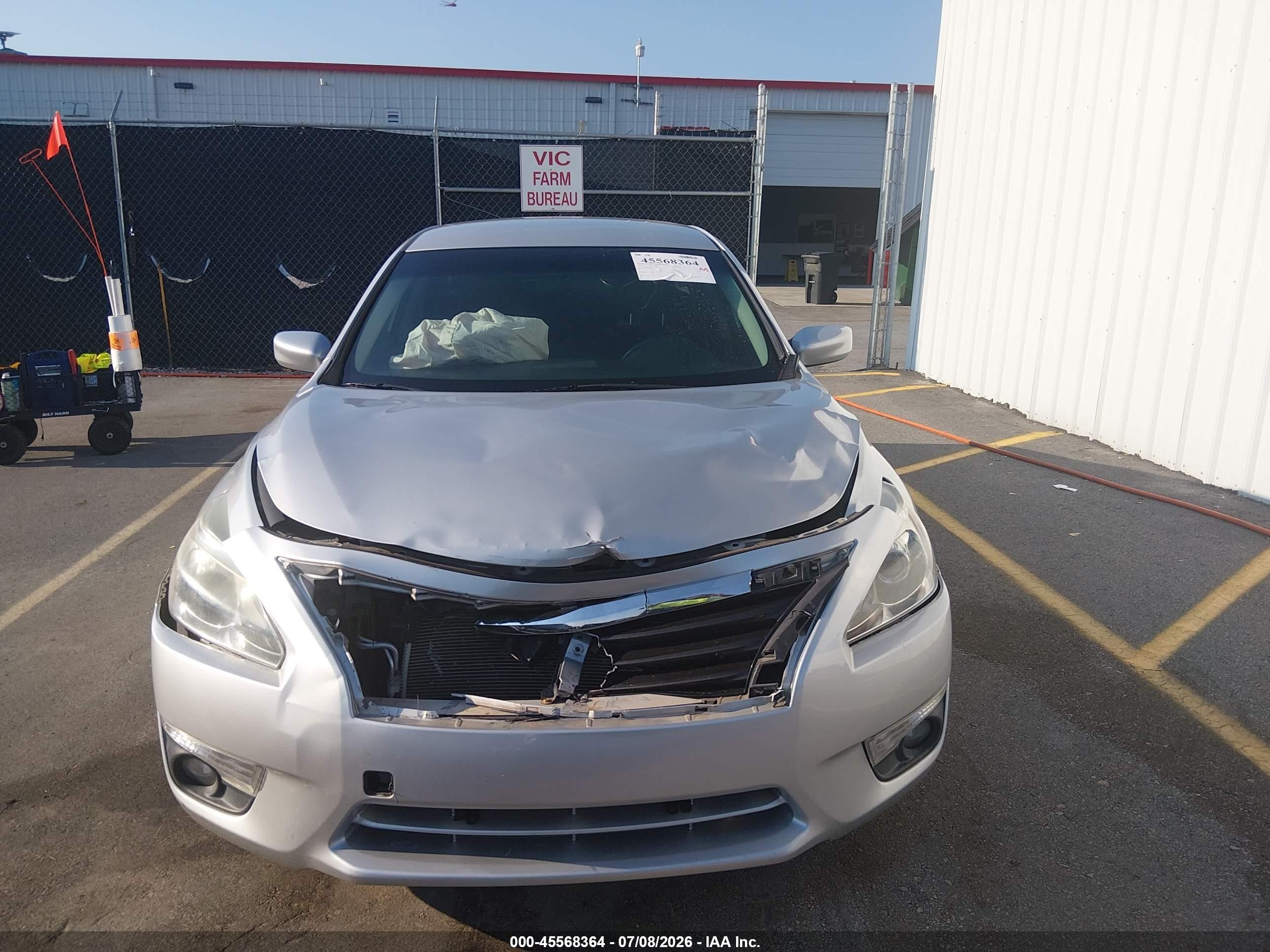 2015 Nissan Altima 2.5 Sv Silver vin: 1N4AL3AP5FC431181