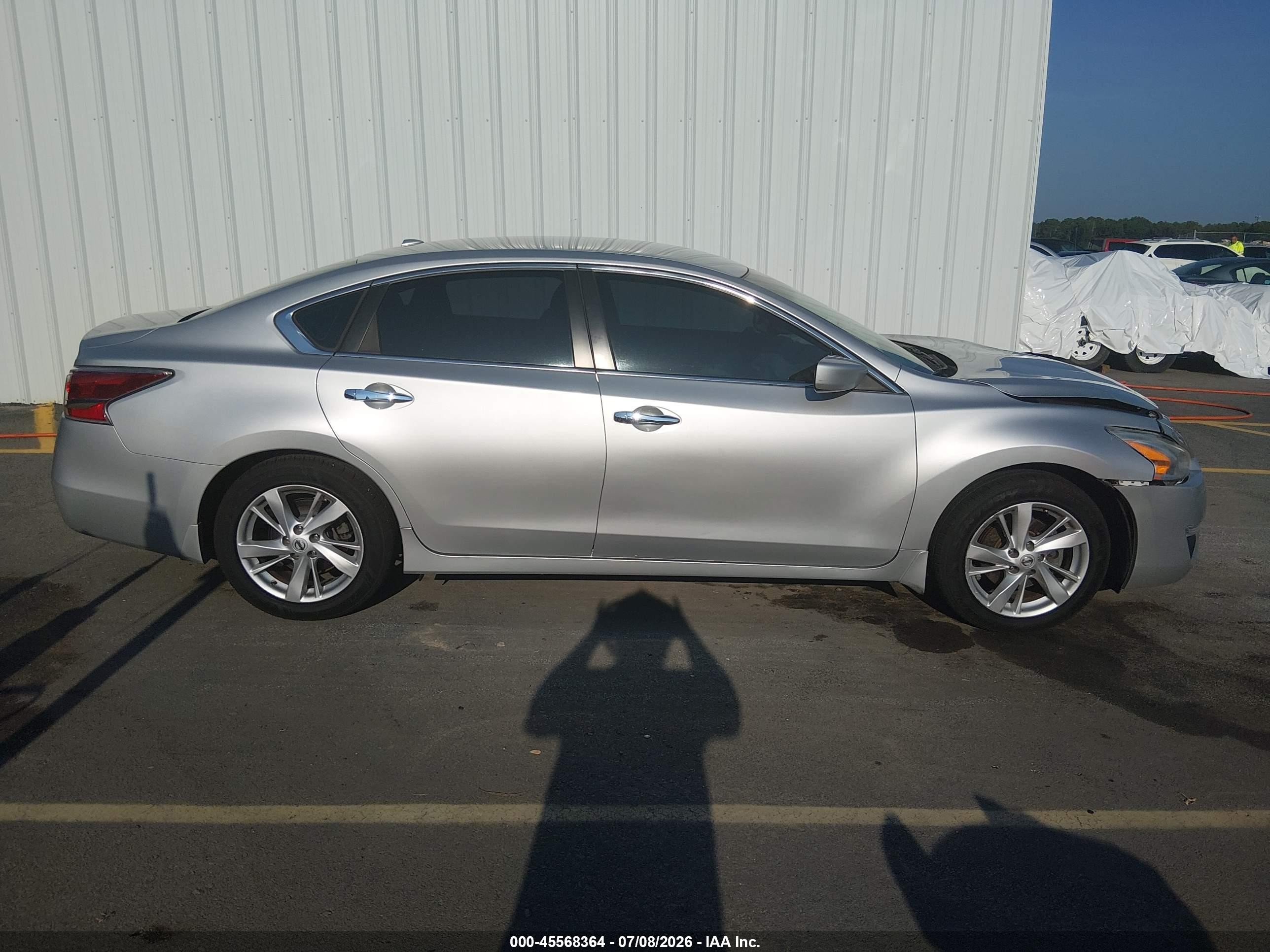 2015 Nissan Altima 2.5 Sv Silver vin: 1N4AL3AP5FC431181