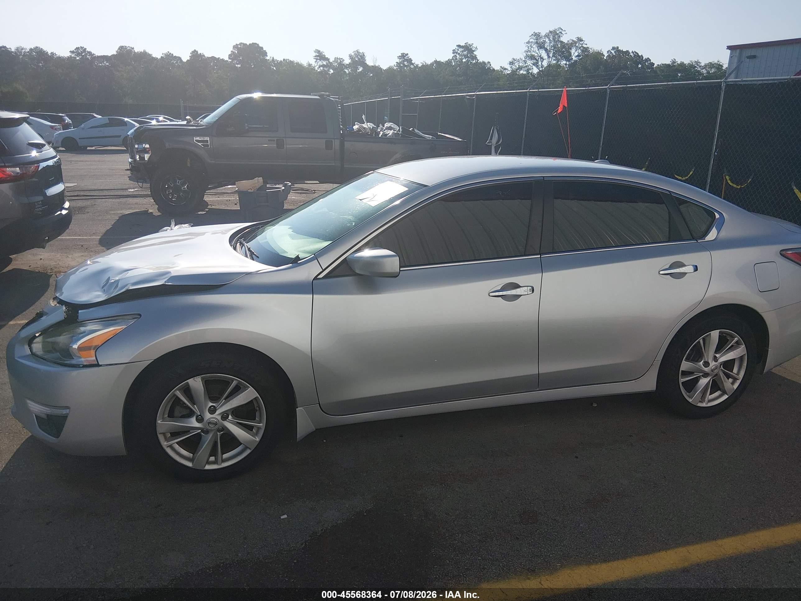 2015 Nissan Altima 2.5 Sv Silver vin: 1N4AL3AP5FC431181