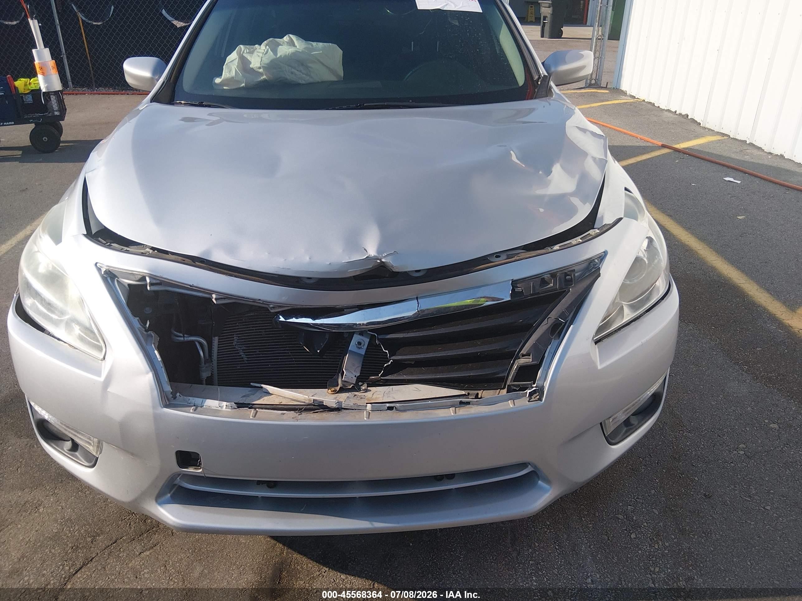 2015 Nissan Altima 2.5 Sv Silver vin: 1N4AL3AP5FC431181