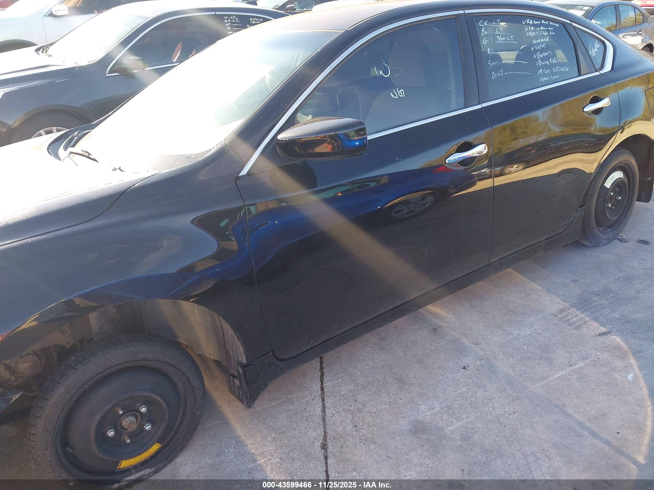 2015 Nissan Altima 2.5 S Black vin: 1N4AL3AP5FC432072