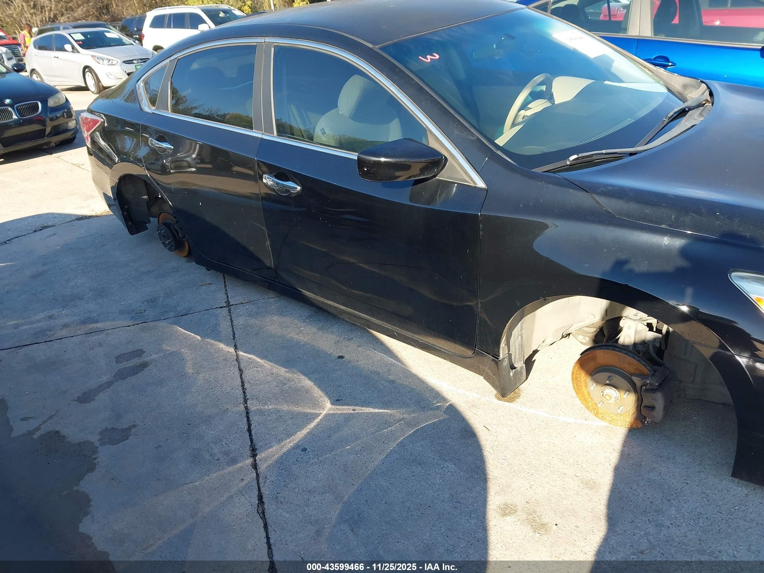 2015 Nissan Altima 2.5 S Black vin: 1N4AL3AP5FC432072