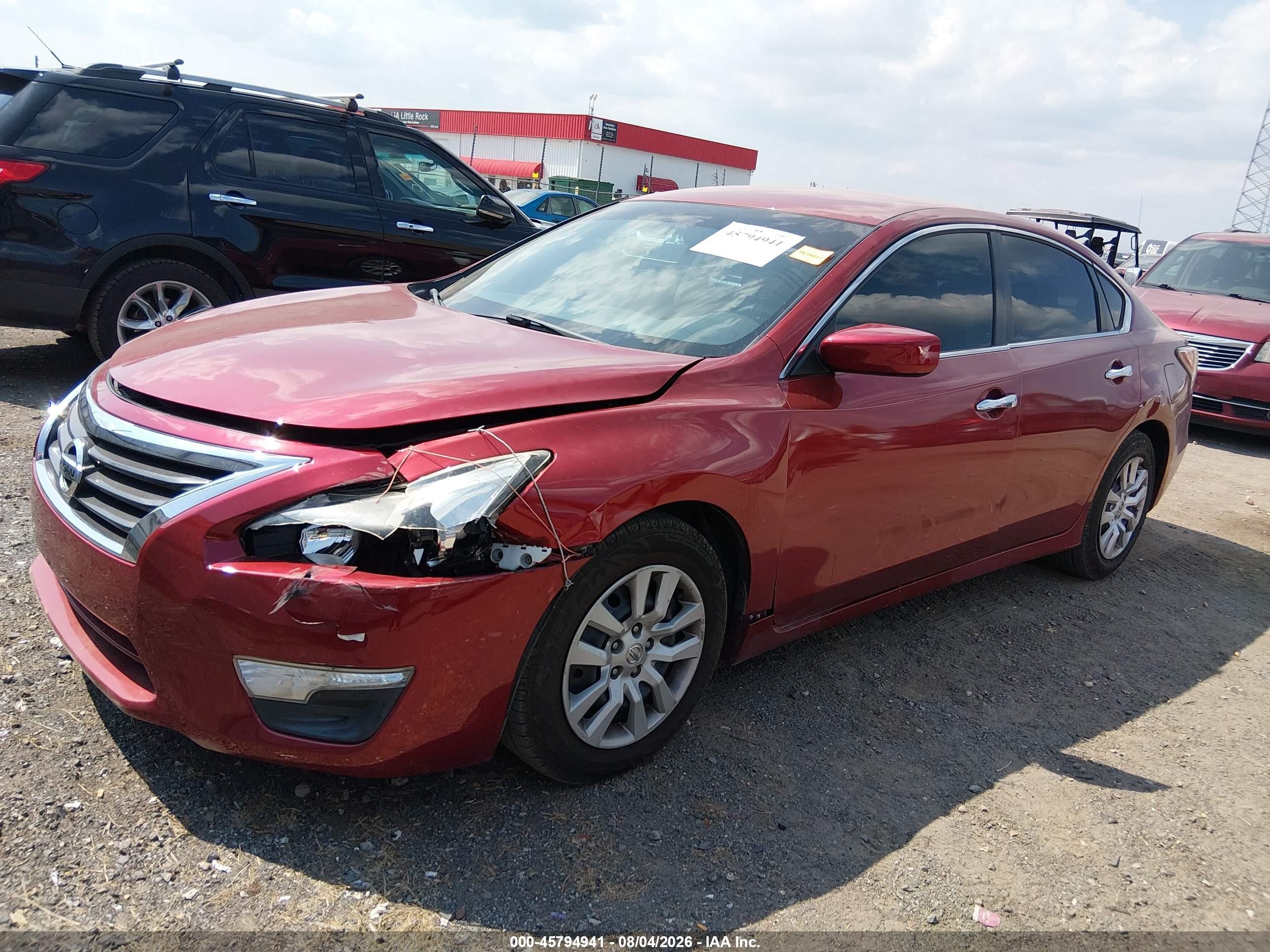 2015 Nissan Altima 2.5/2.5 S/2.5 Sl/2.5 Sv Red vin: 1N4AL3AP5FC432783