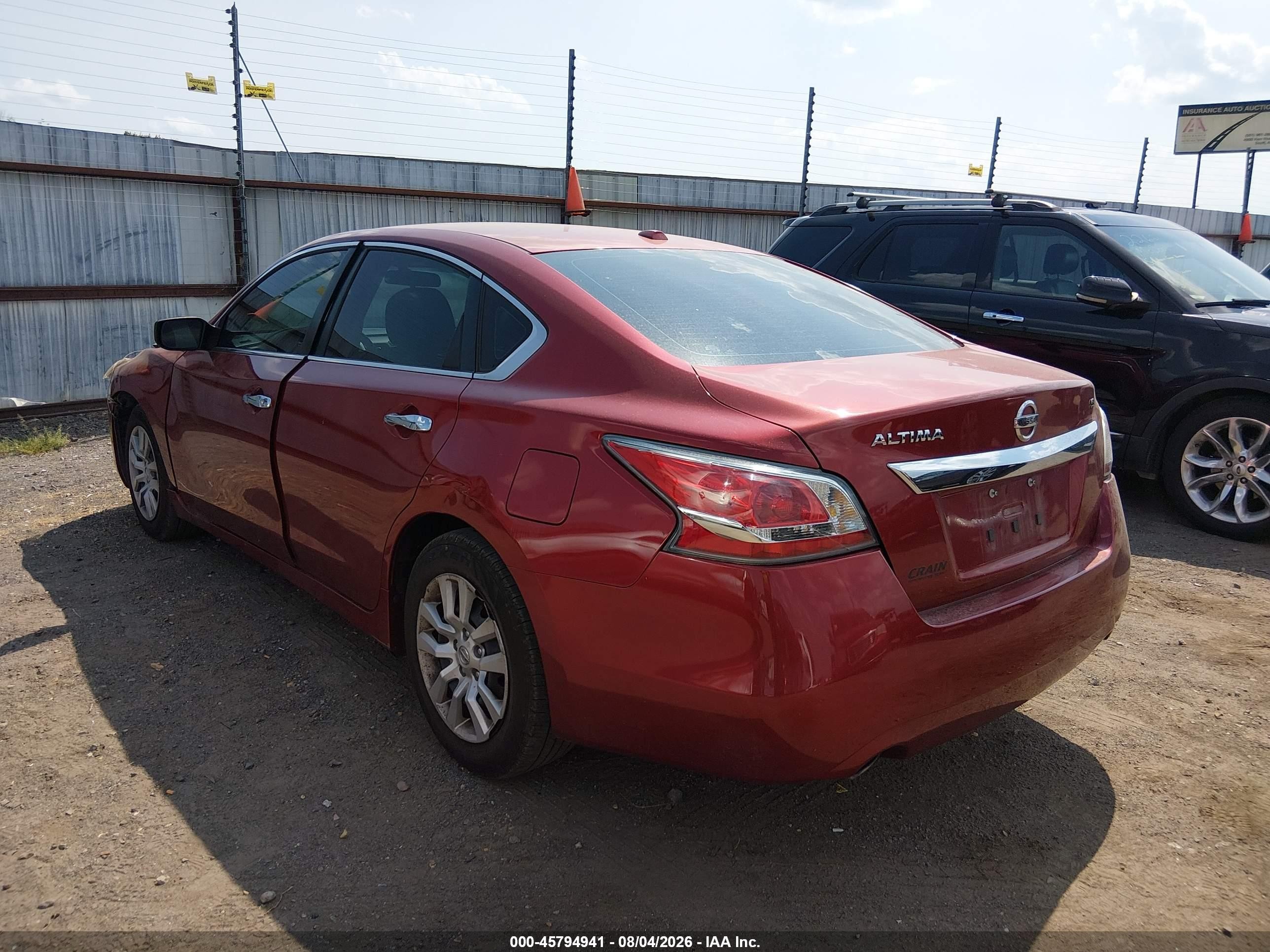 2015 Nissan Altima 2.5/2.5 S/2.5 Sl/2.5 Sv Red vin: 1N4AL3AP5FC432783