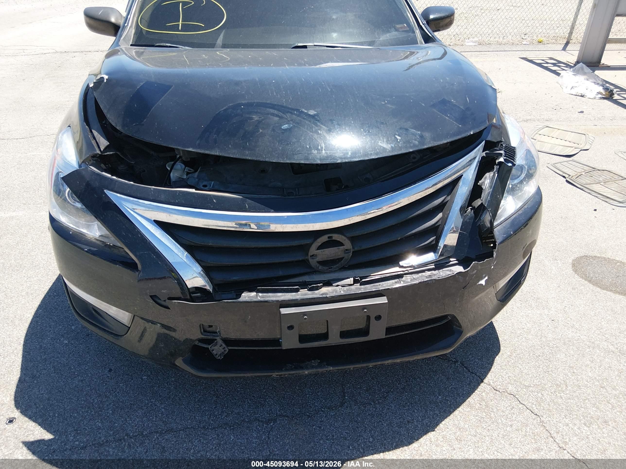 2015 Nissan Altima 2.5 S Black vin: 1N4AL3AP5FC433772