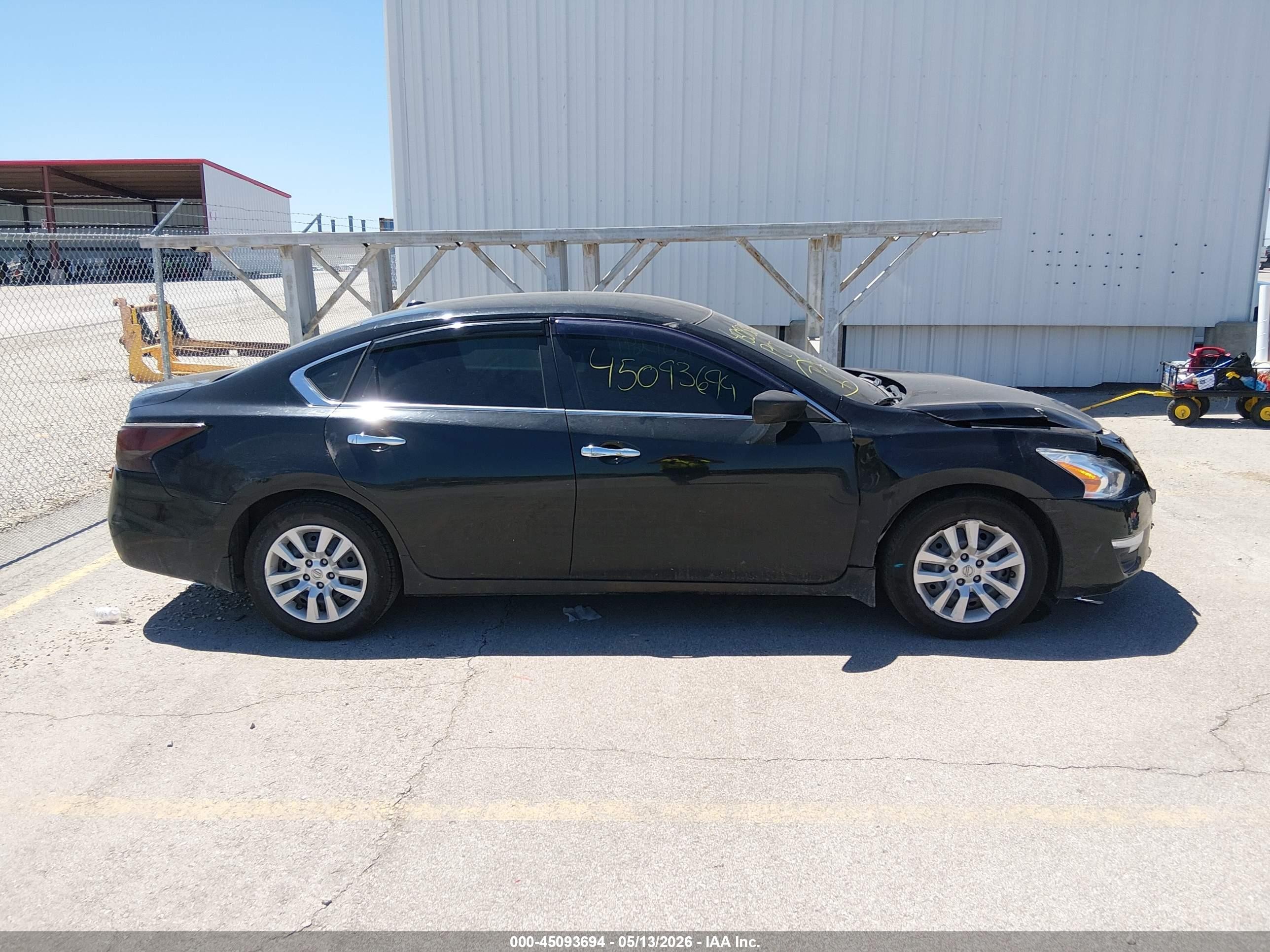 2015 Nissan Altima 2.5 S Black vin: 1N4AL3AP5FC433772