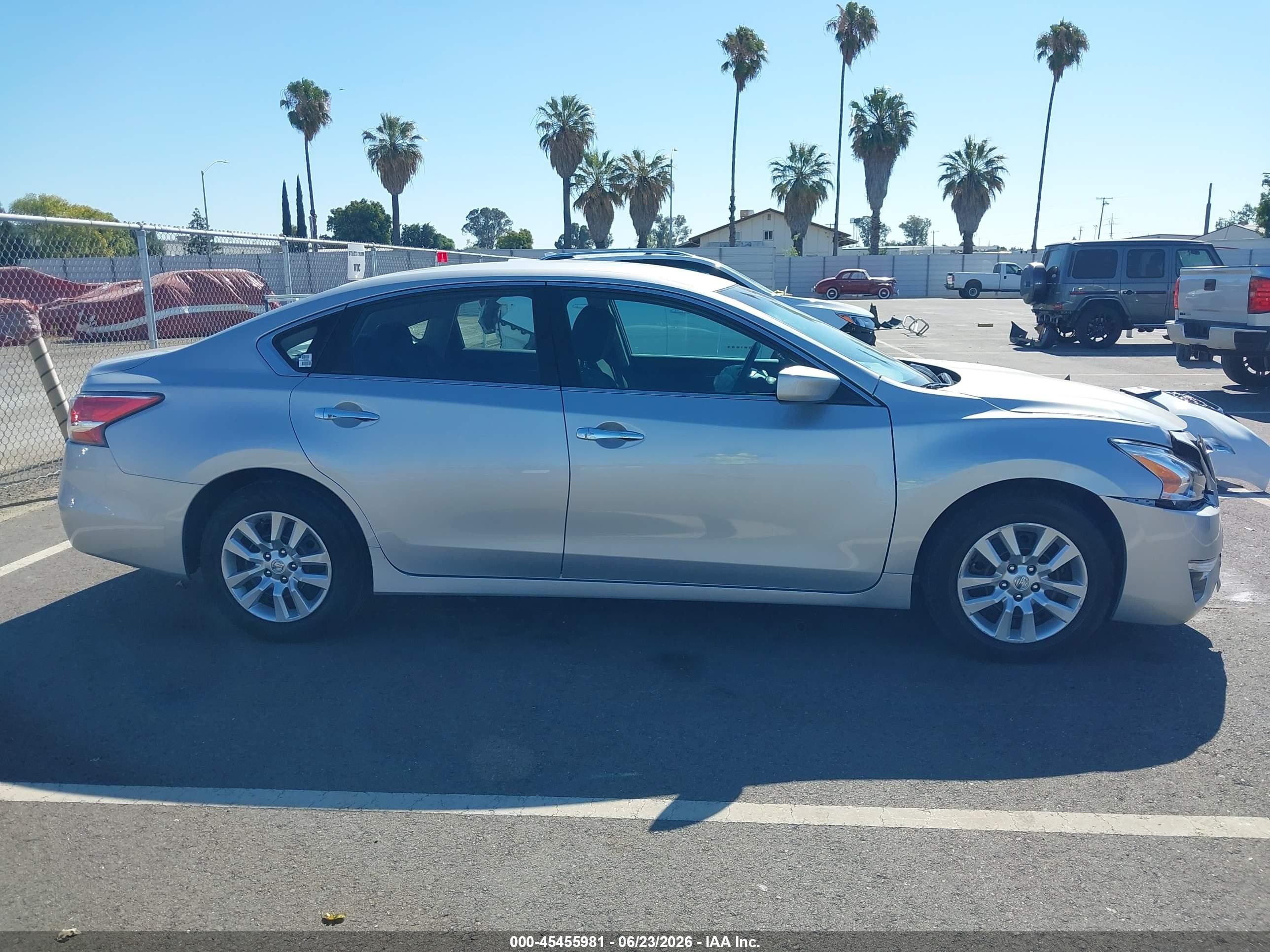 2015 Nissan Altima 2.5/2.5 S/2.5 Sl/2.5 Sv Silver vin: 1N4AL3AP5FC436851