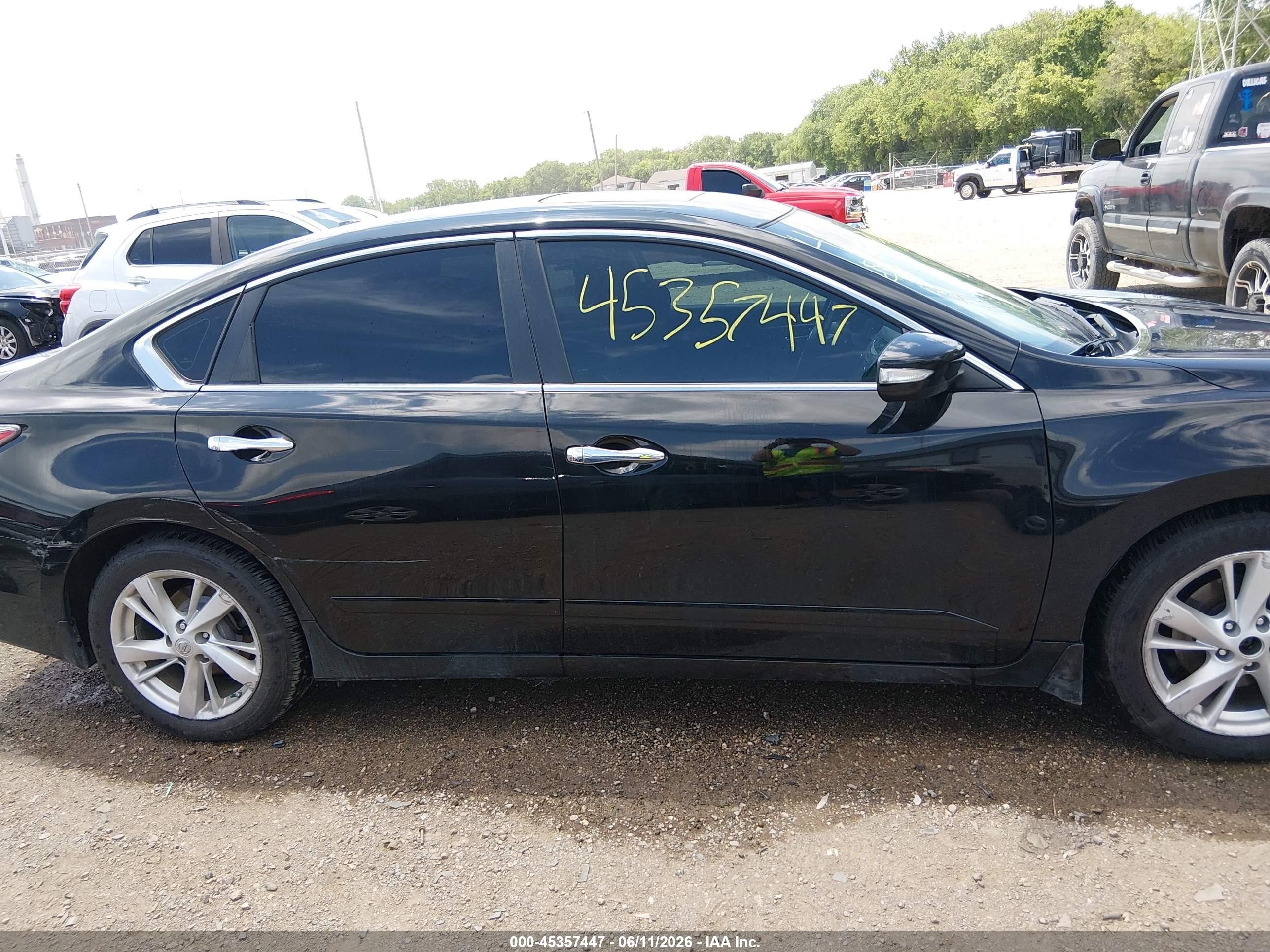 2015 Nissan Altima 2.5 Sv Black vin: 1N4AL3AP5FC442472