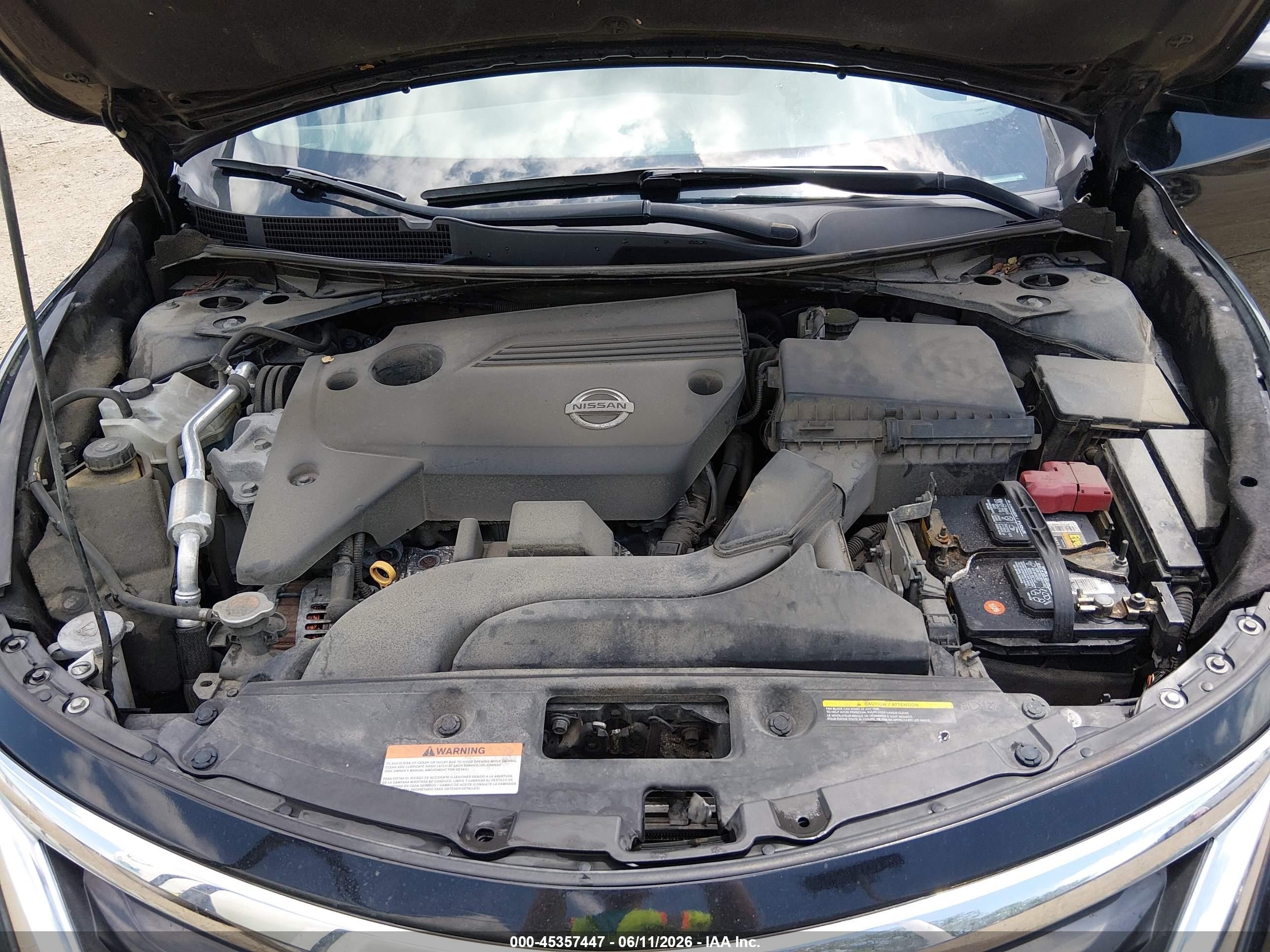 2015 Nissan Altima 2.5 Sv Black vin: 1N4AL3AP5FC442472