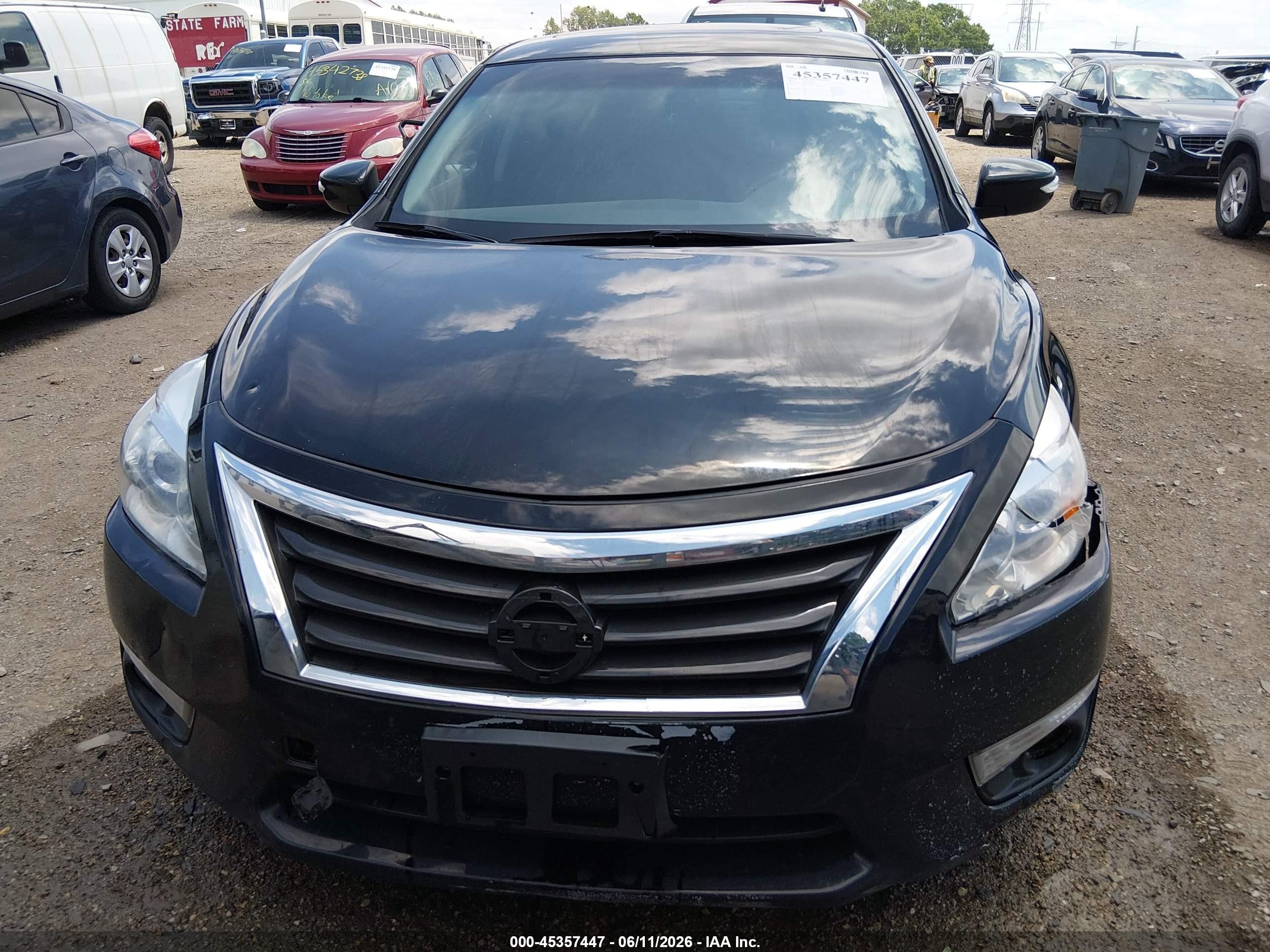 2015 Nissan Altima 2.5 Sv Black vin: 1N4AL3AP5FC442472