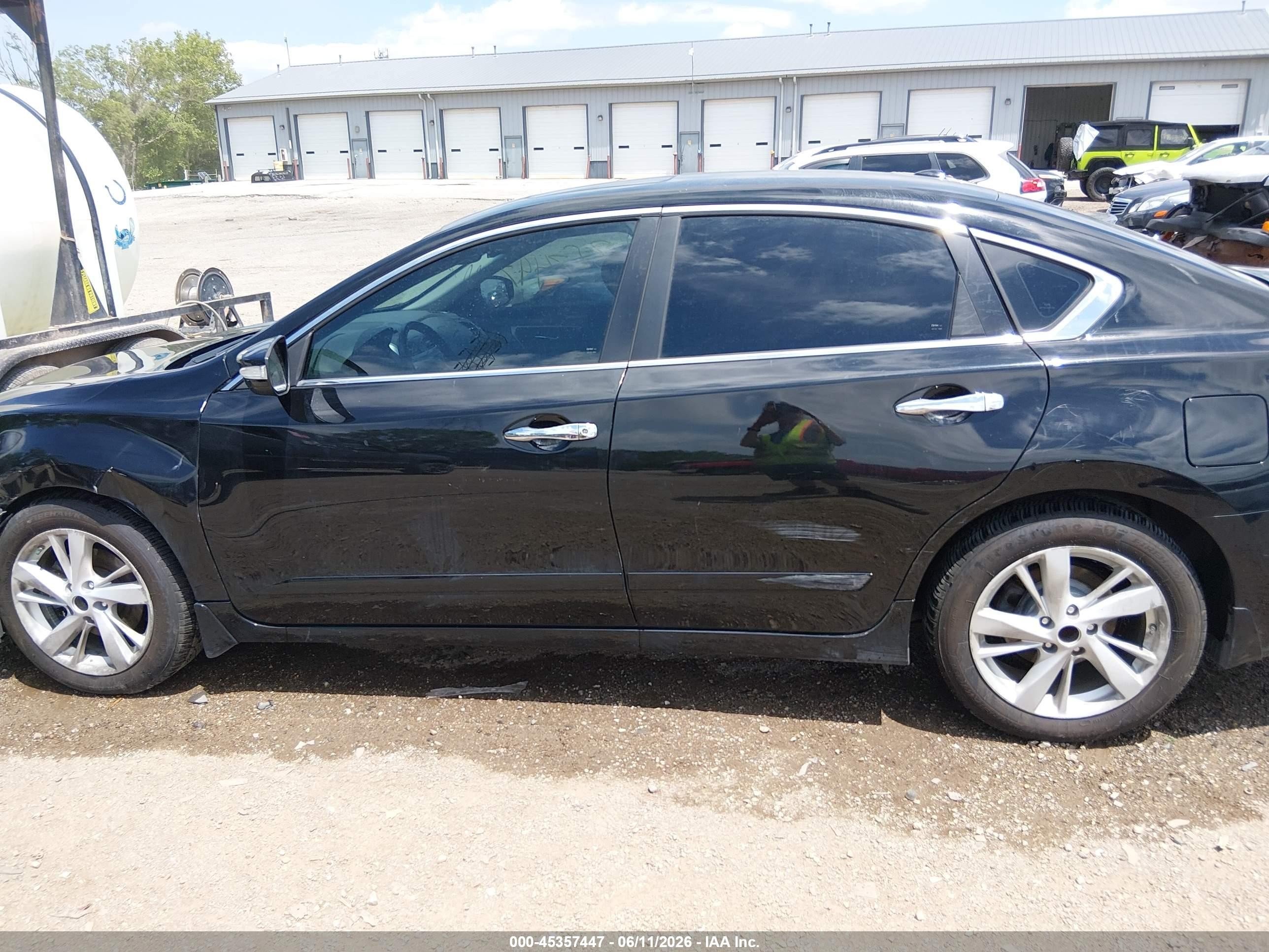 2015 Nissan Altima 2.5 Sv Black vin: 1N4AL3AP5FC442472