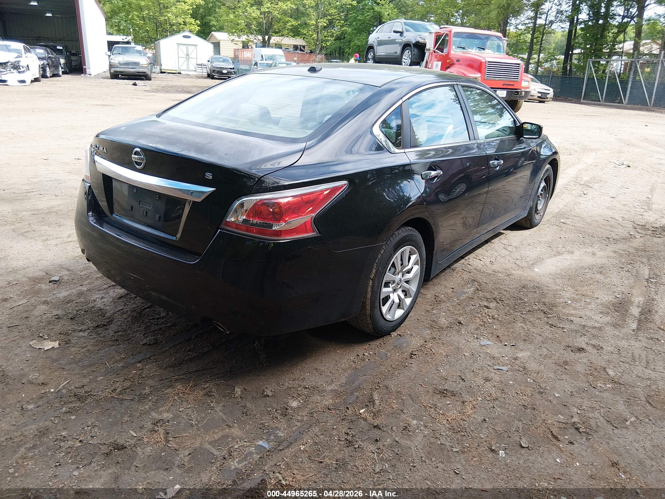 2015 Nissan Altima 2.5/2.5 S/2.5 Sl/2.5 Sv Black vin: 1N4AL3AP5FC452449
