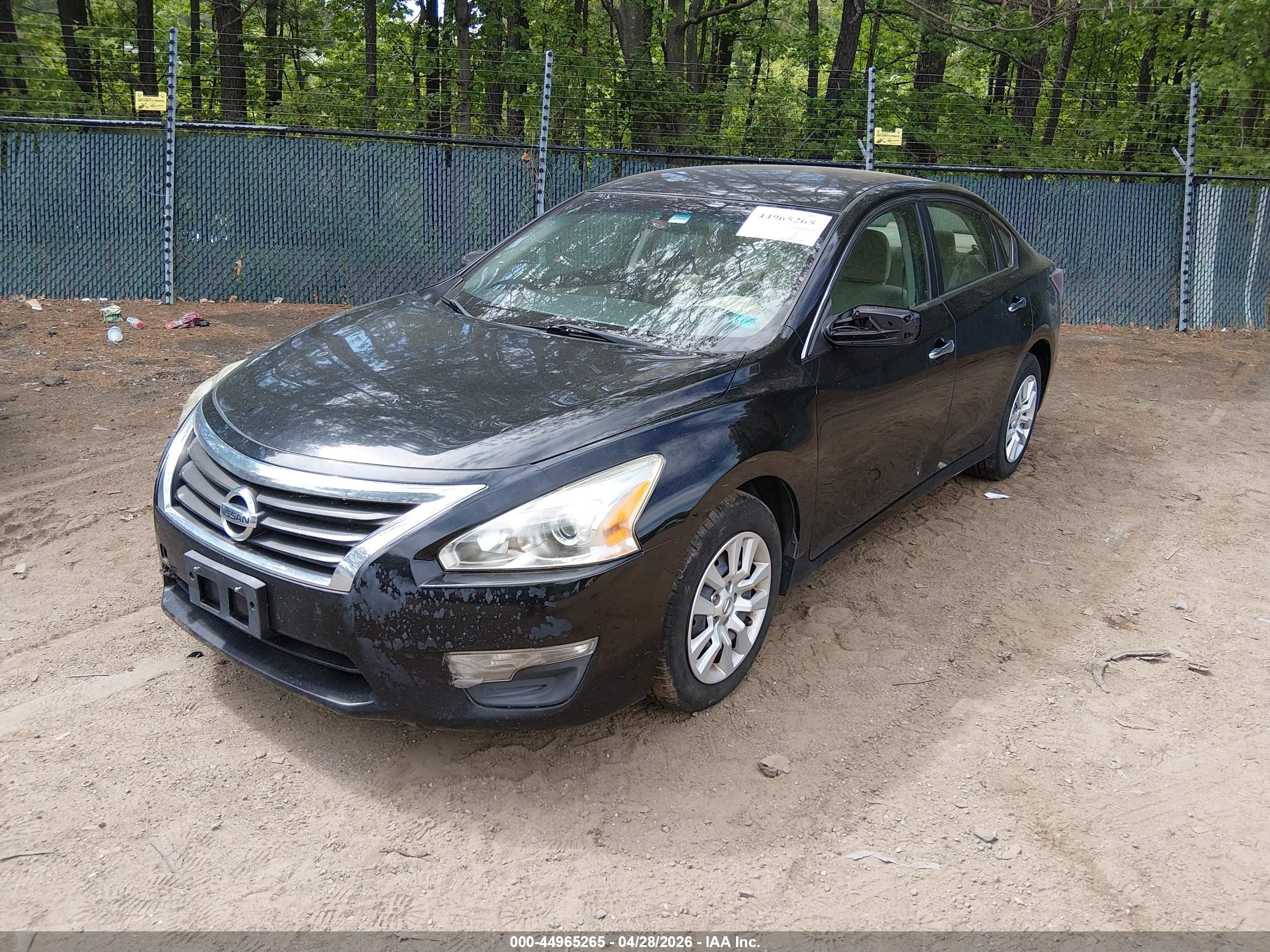 2015 Nissan Altima 2.5/2.5 S/2.5 Sl/2.5 Sv Black vin: 1N4AL3AP5FC452449