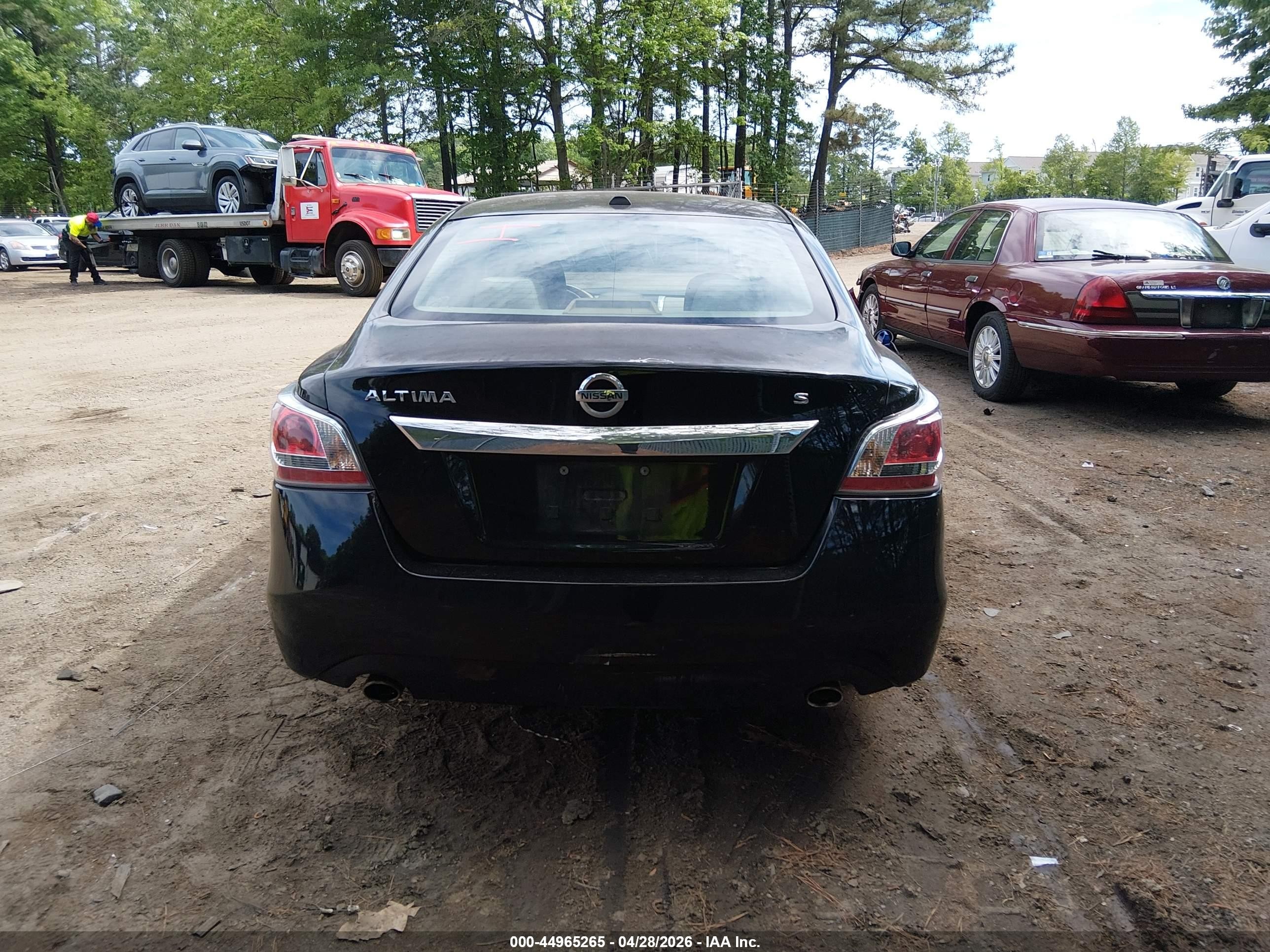 2015 Nissan Altima 2.5/2.5 S/2.5 Sl/2.5 Sv Black vin: 1N4AL3AP5FC452449