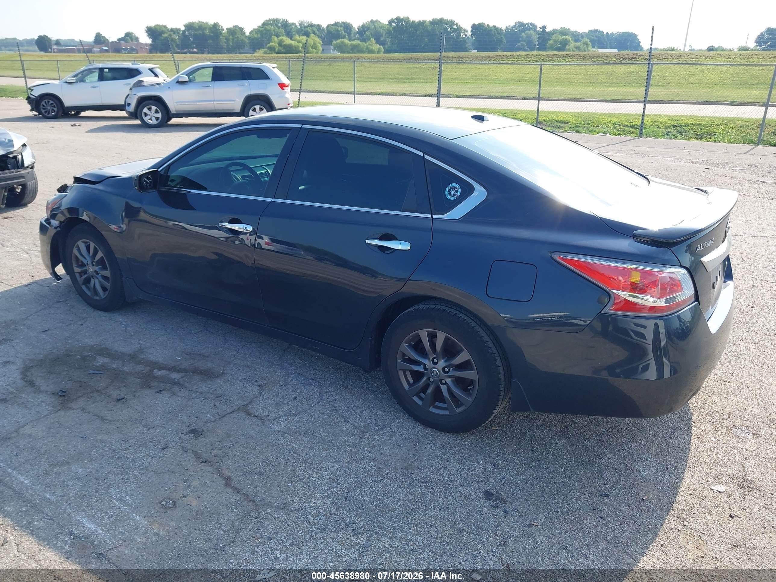2015 Nissan Altima 2.5 S Black vin: 1N4AL3AP5FC467419