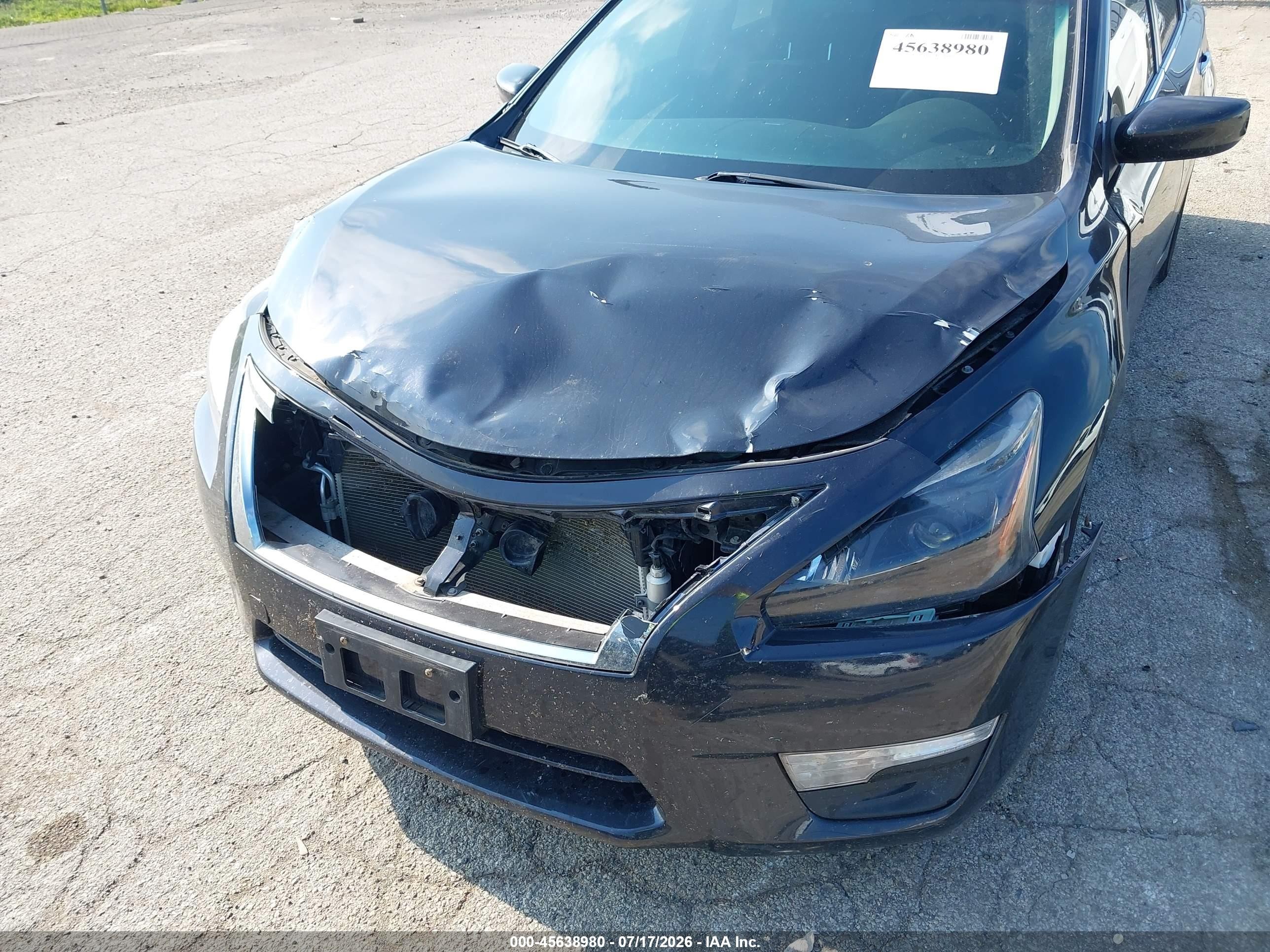 2015 Nissan Altima 2.5 S Black vin: 1N4AL3AP5FC467419