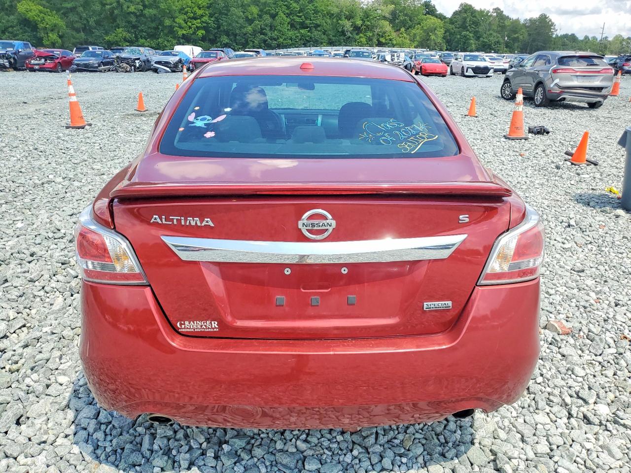 2015 Nissan Altima 2.5 S Темно-бордовый vin: 1N4AL3AP5FC493812