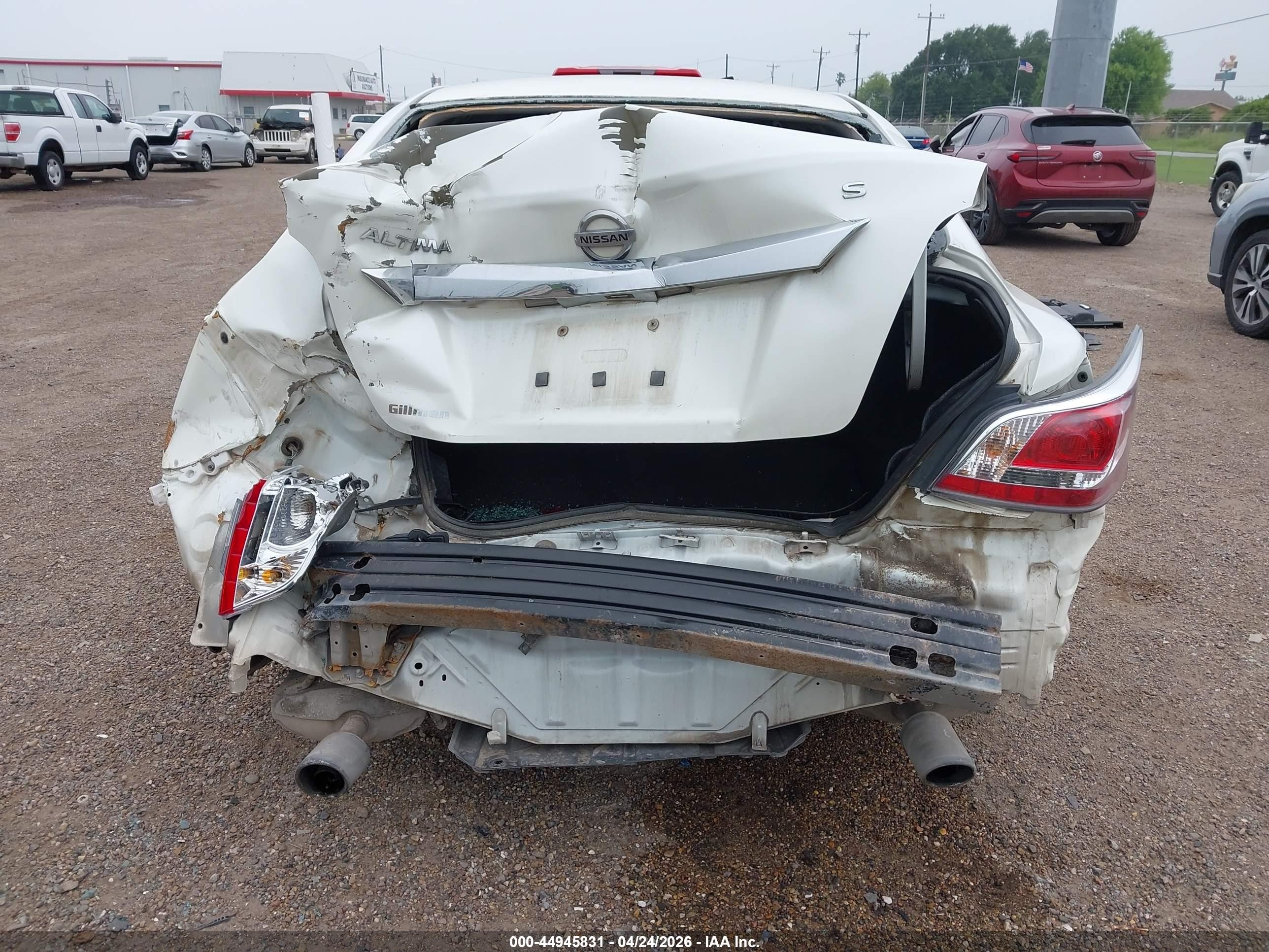 2015 Nissan Altima 2.5 S Белый vin: 1N4AL3AP5FC496922