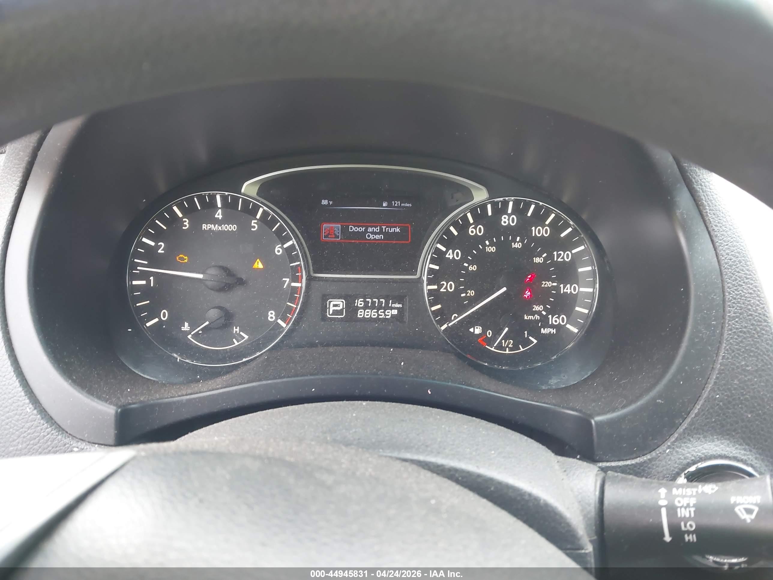 2015 Nissan Altima 2.5 S Белый vin: 1N4AL3AP5FC496922