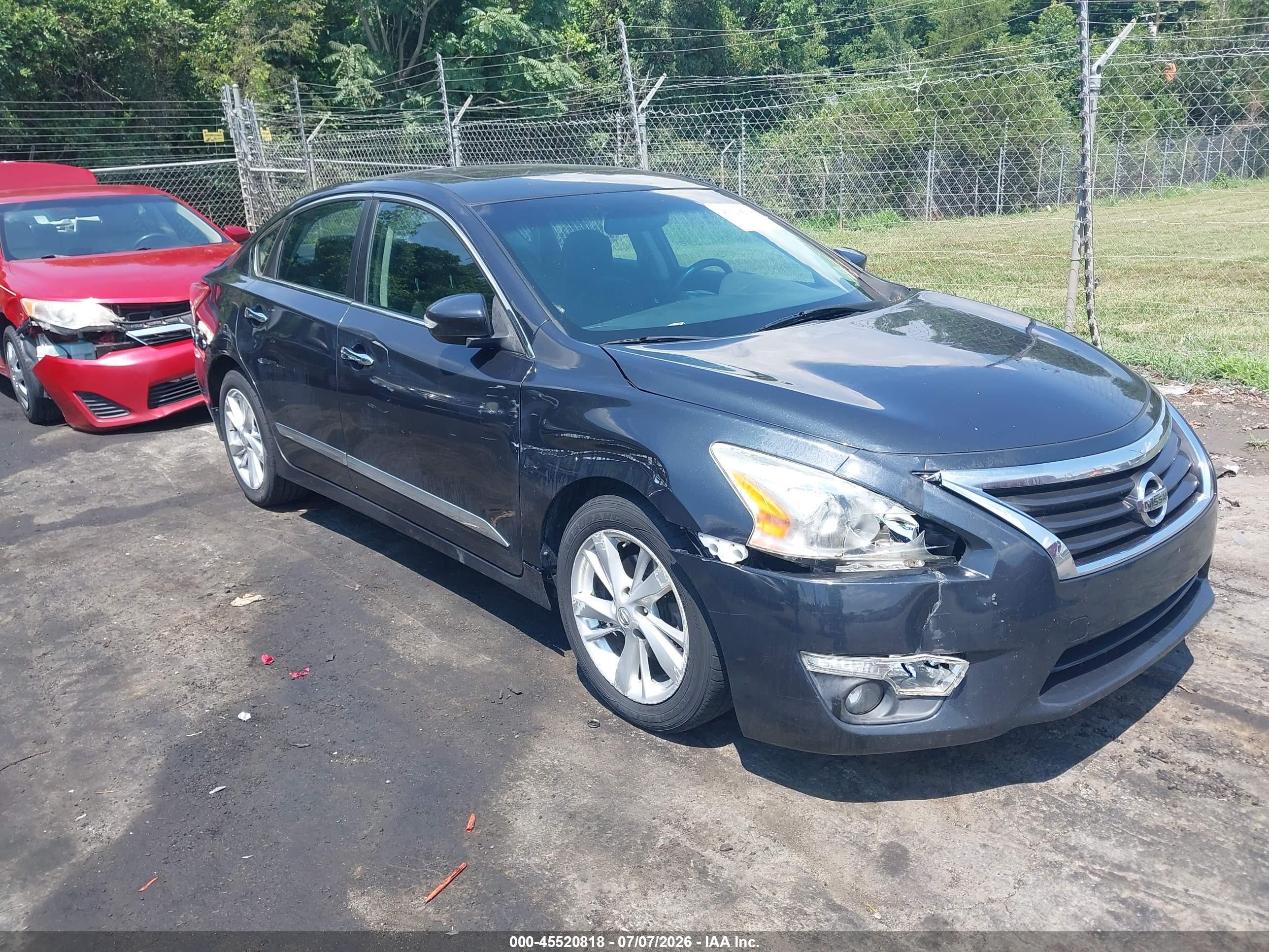 2015 Nissan Altima 2.5 Sv Black vin: 1N4AL3AP5FC497245