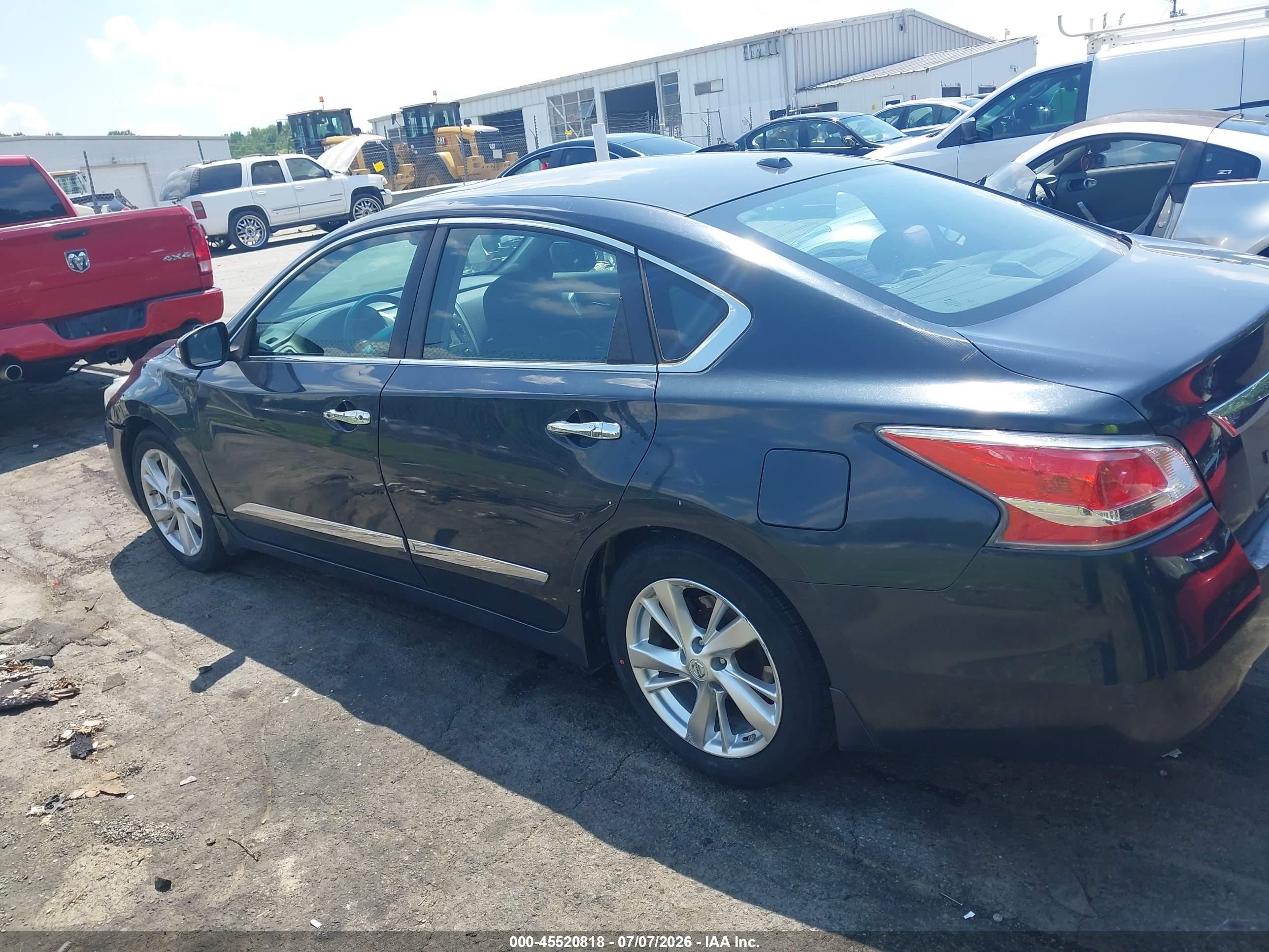 2015 Nissan Altima 2.5 Sv Black vin: 1N4AL3AP5FC497245