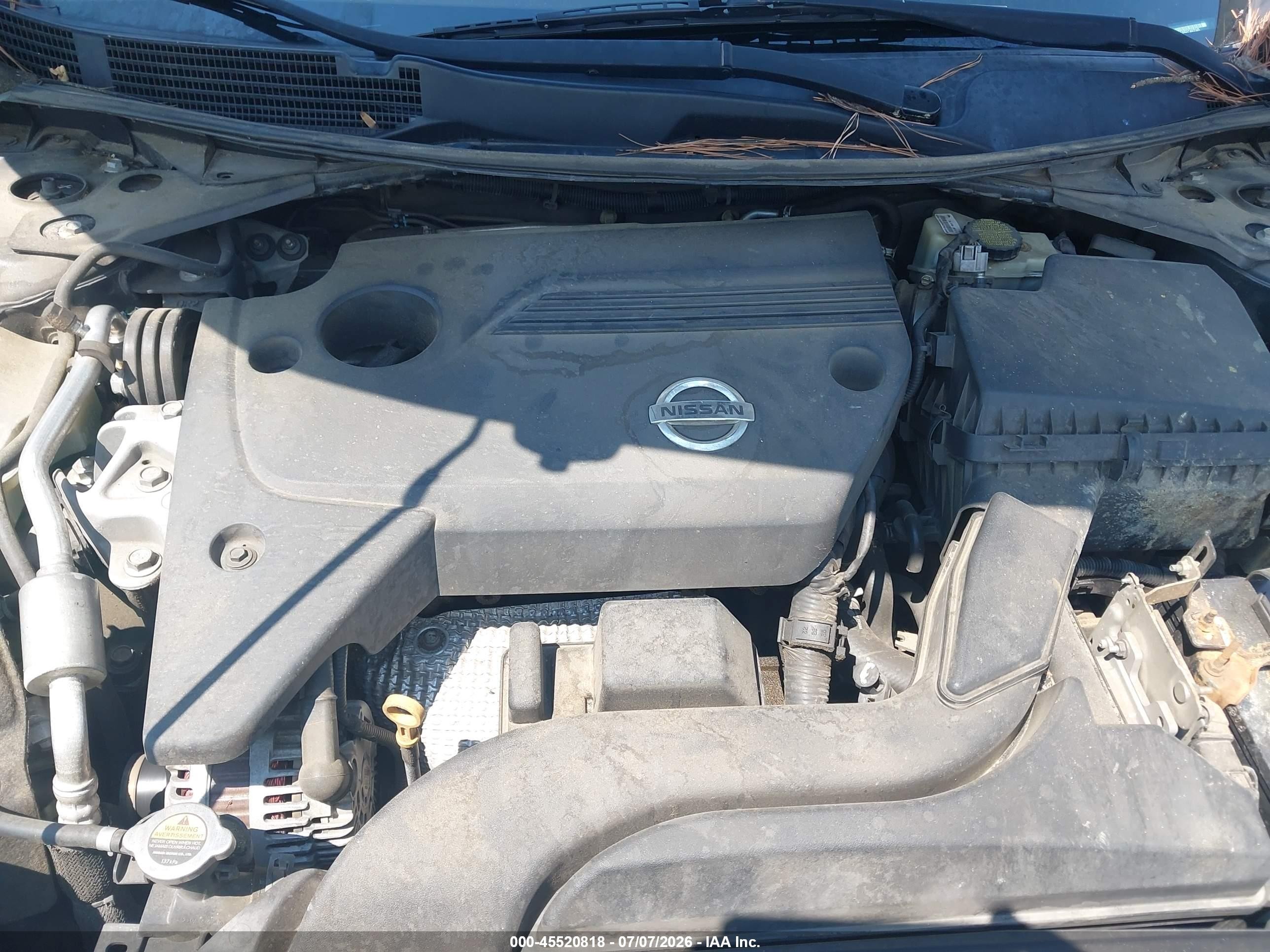 2015 Nissan Altima 2.5 Sv Black vin: 1N4AL3AP5FC497245