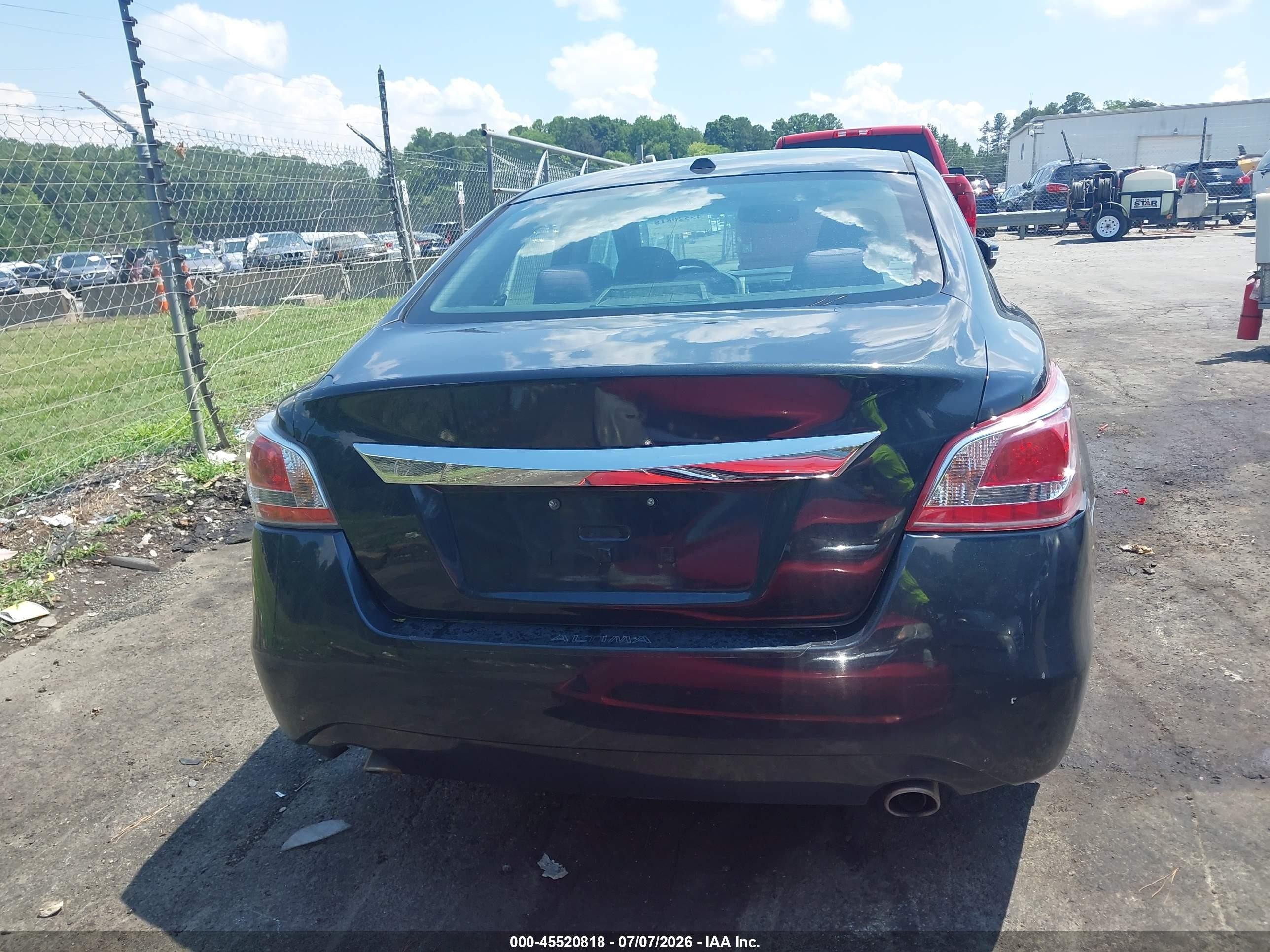 2015 Nissan Altima 2.5 Sv Black vin: 1N4AL3AP5FC497245