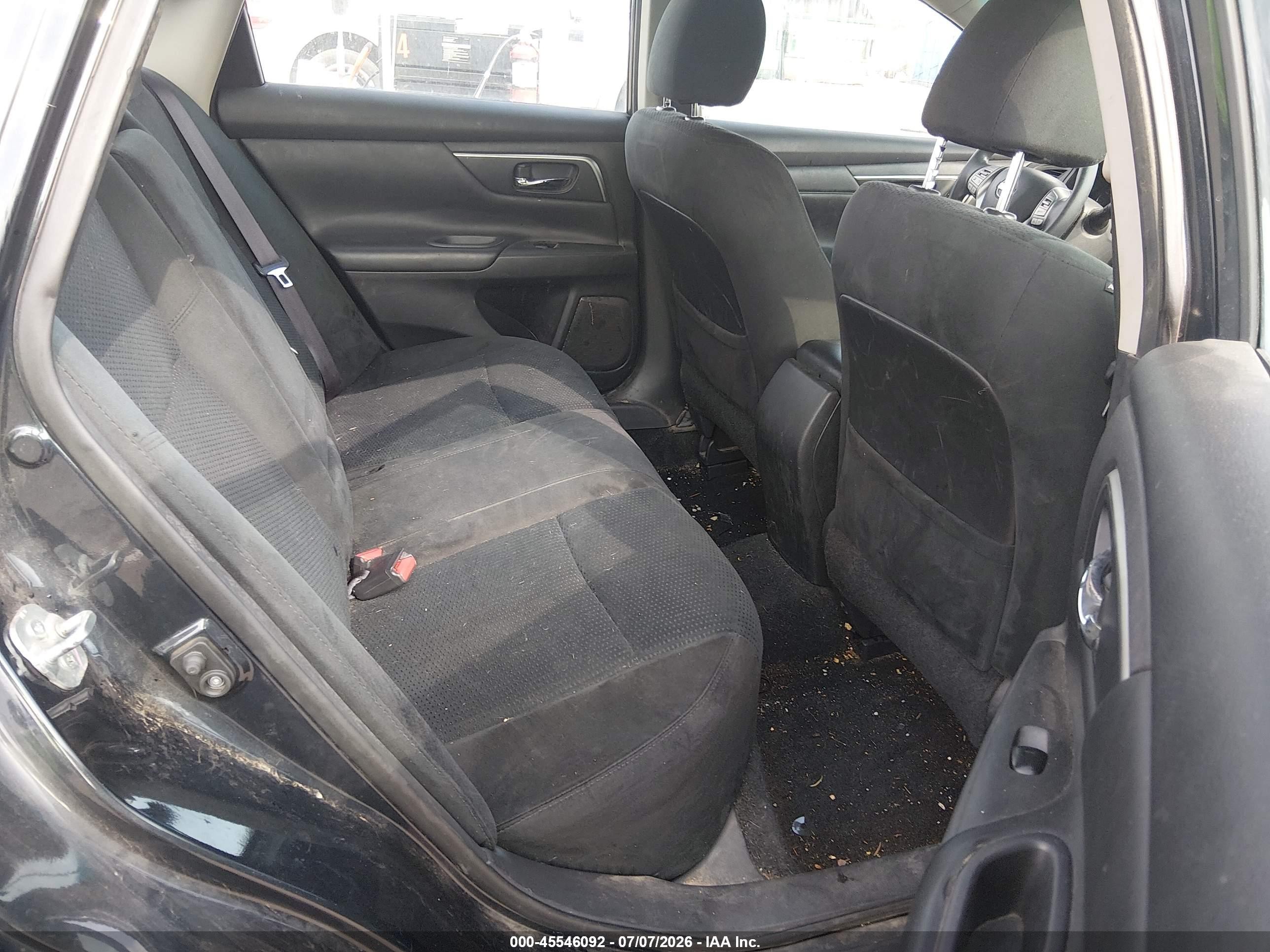 2015 Nissan Altima 2.5 S Black vin: 1N4AL3AP5FC570632