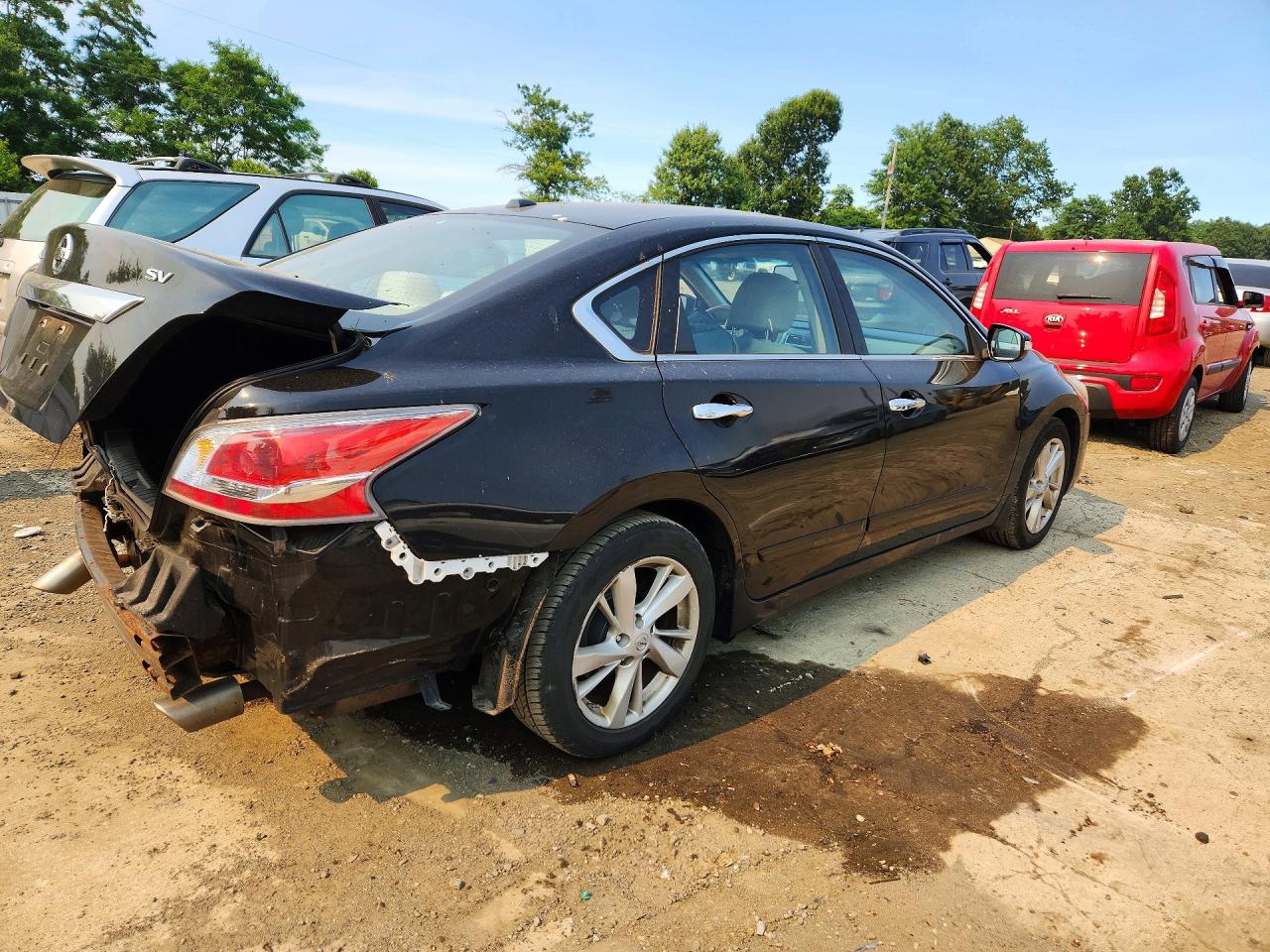 2015 Nissan Altima 2.5 Sv Черный vin: 1N4AL3AP5FC570839