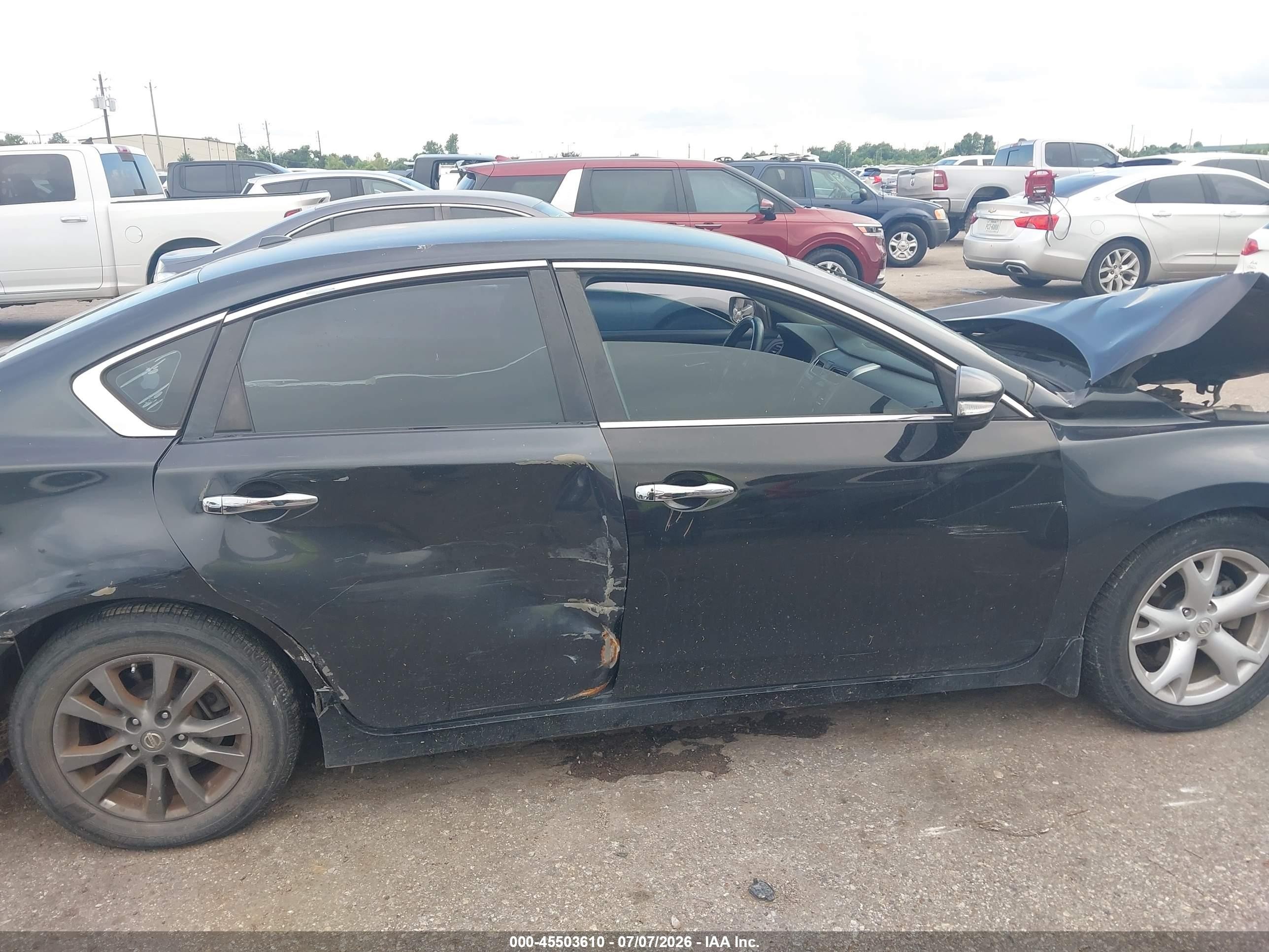 2015 Nissan Altima 2.5 S Black vin: 1N4AL3AP5FC577760