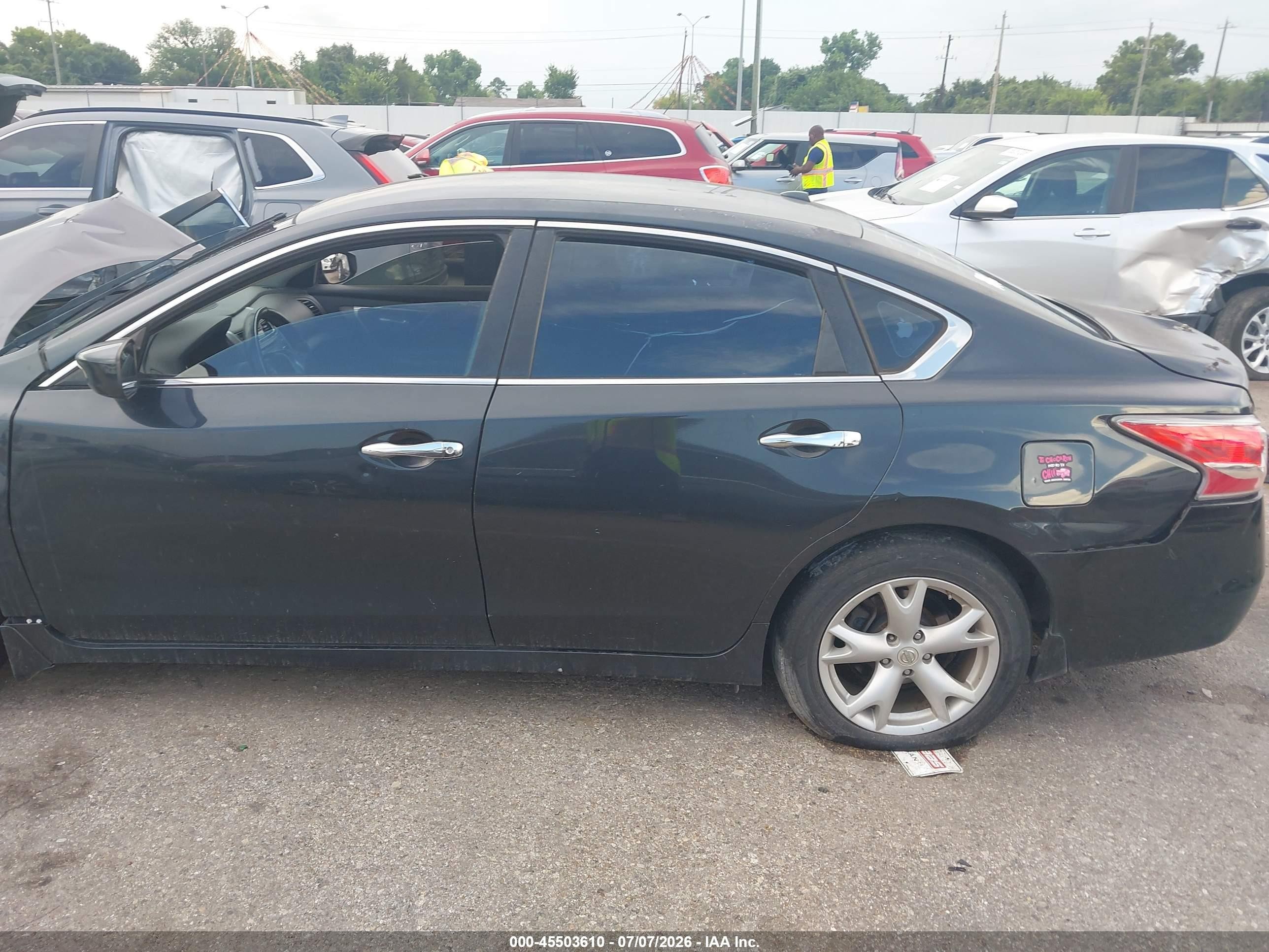 2015 Nissan Altima 2.5 S Black vin: 1N4AL3AP5FC577760