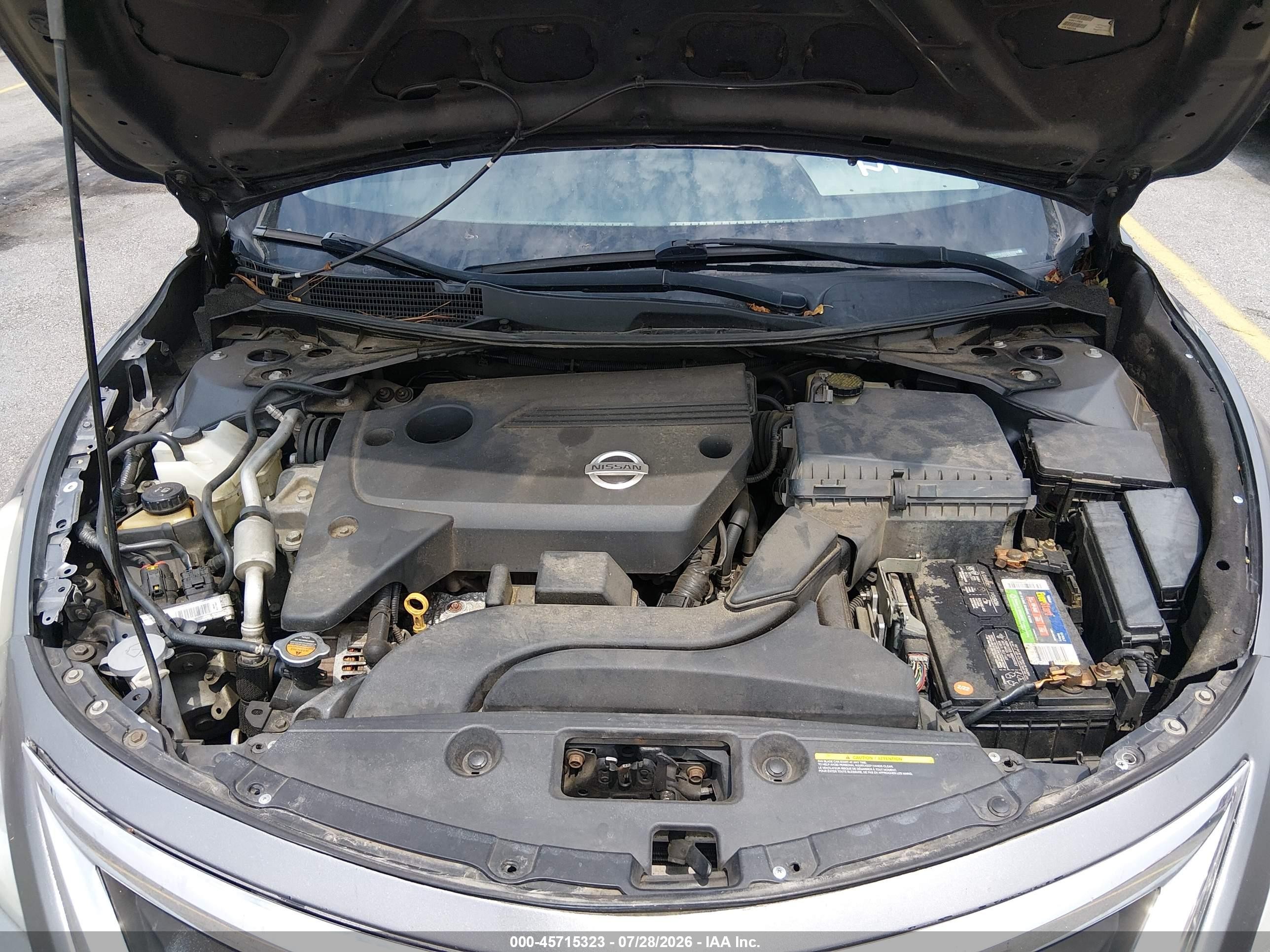 2015 Nissan Altima 2.5 S Gray vin: 1N4AL3AP5FC578925