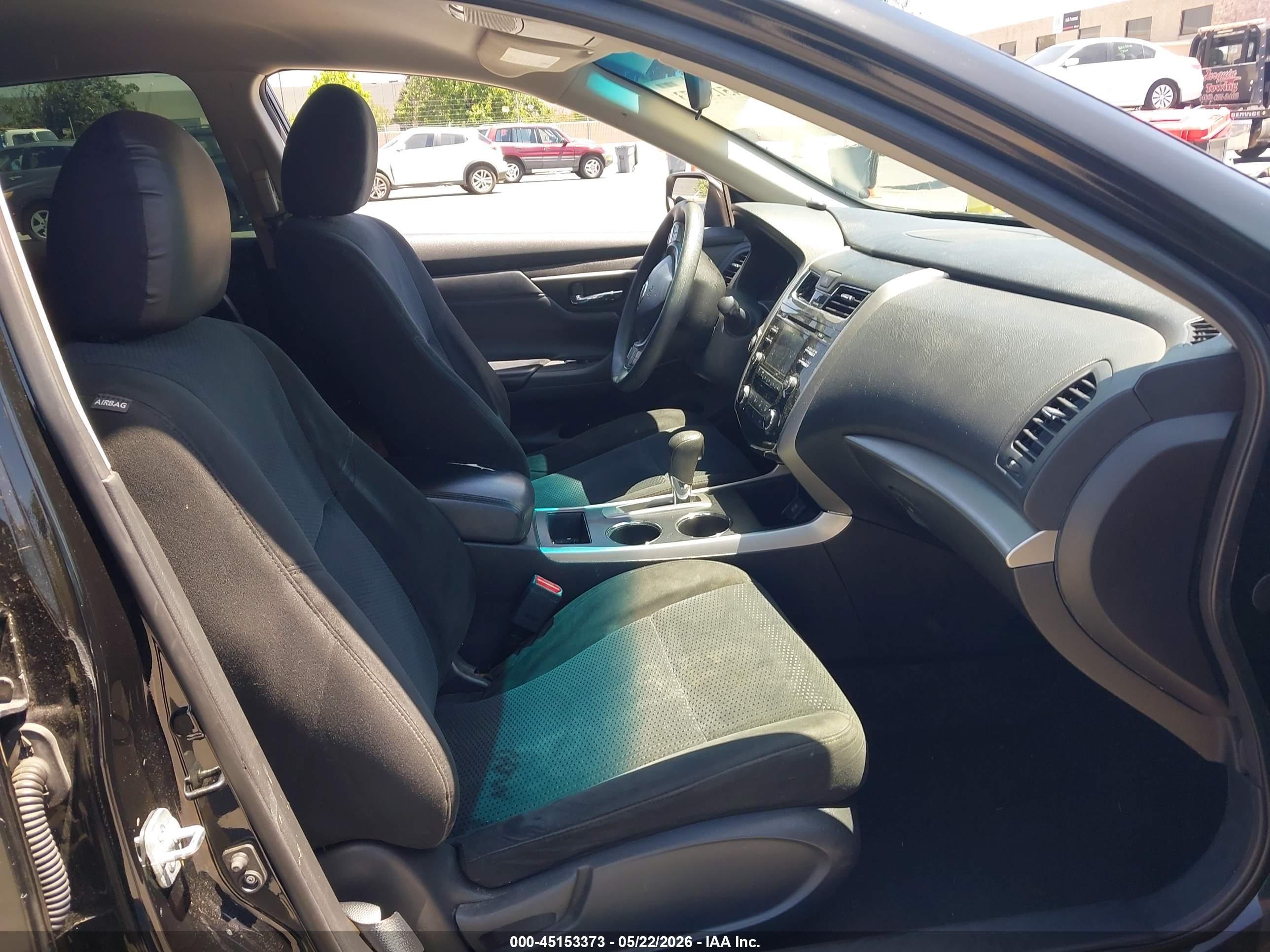 2015 Nissan Altima 2.5 S Черный vin: 1N4AL3AP5FC581419