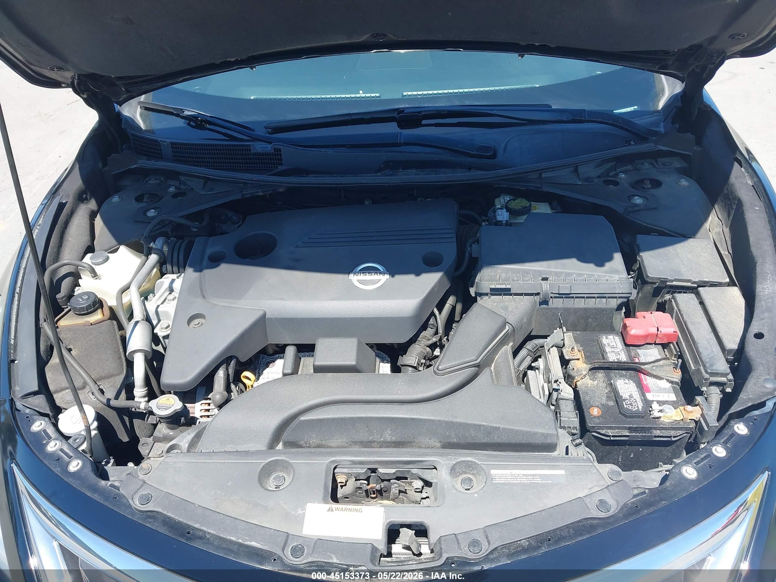 2015 Nissan Altima 2.5 S Черный vin: 1N4AL3AP5FC581419