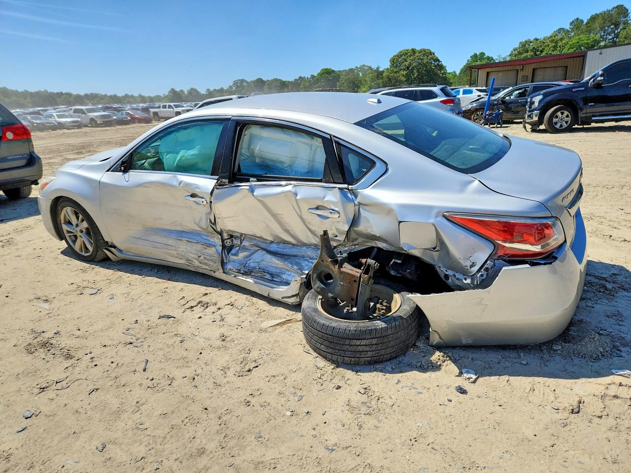 2015 Nissan Altima 2.5 Sv Silver vin: 1N4AL3AP5FC581503
