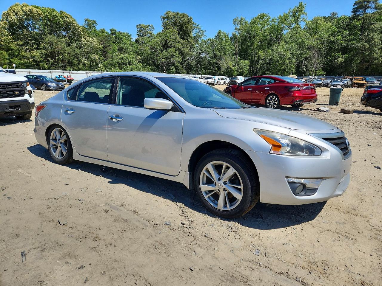 2015 Nissan Altima 2.5 Sv Silver vin: 1N4AL3AP5FC581503