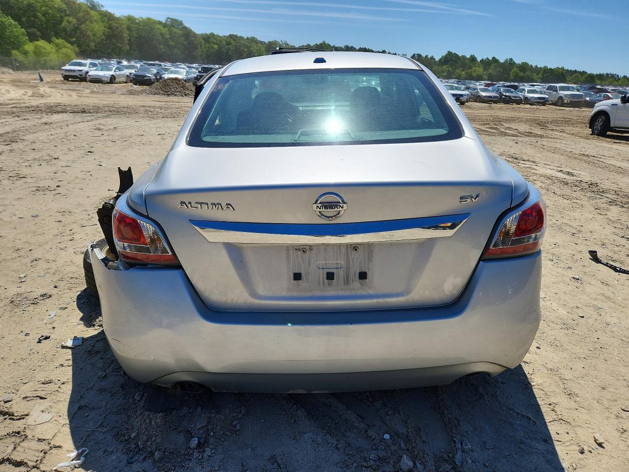 2015 Nissan Altima 2.5 Sv Silver vin: 1N4AL3AP5FC581503