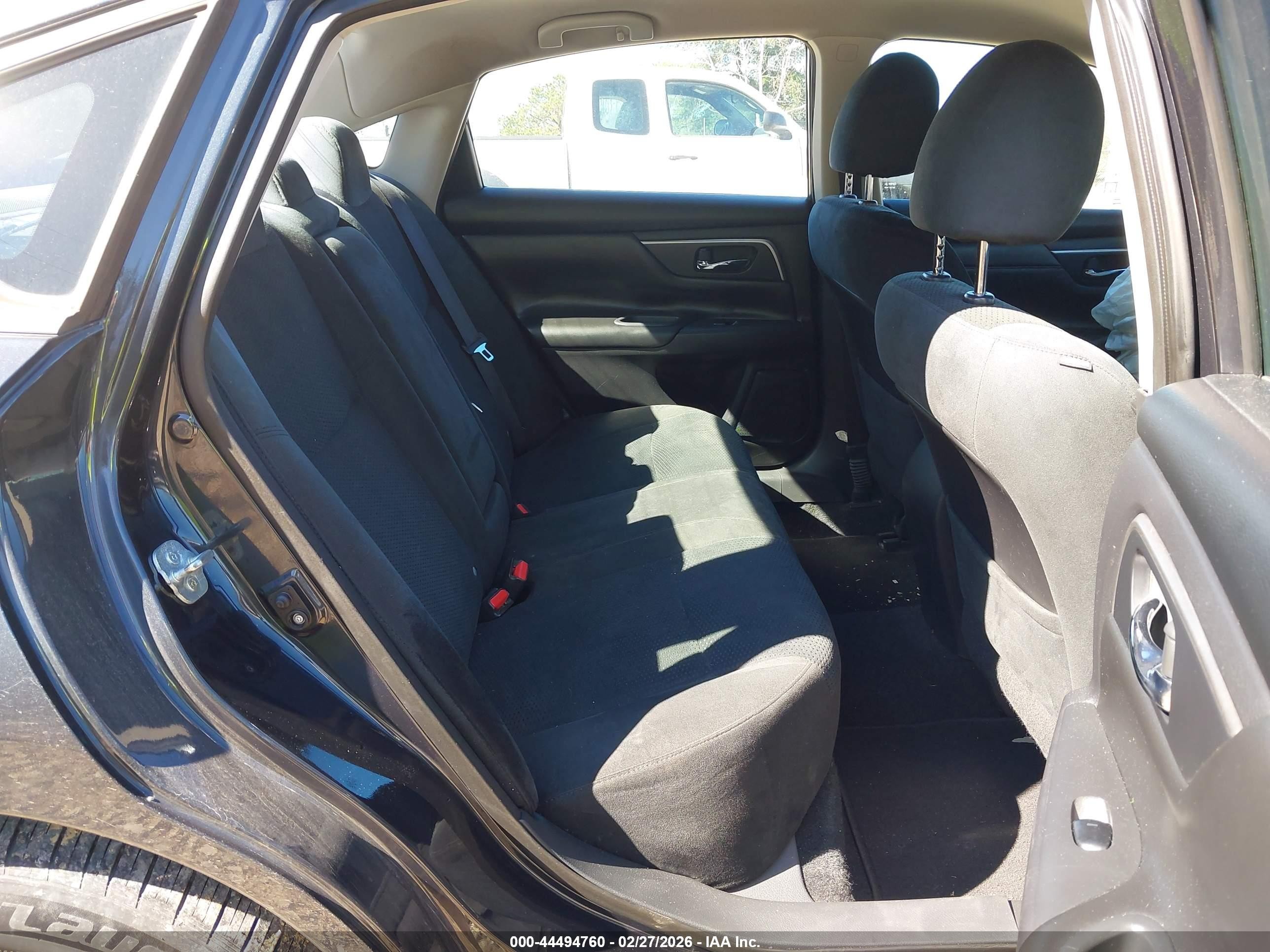 2015 Nissan Altima 2.5 S Black vin: 1N4AL3AP5FC583977