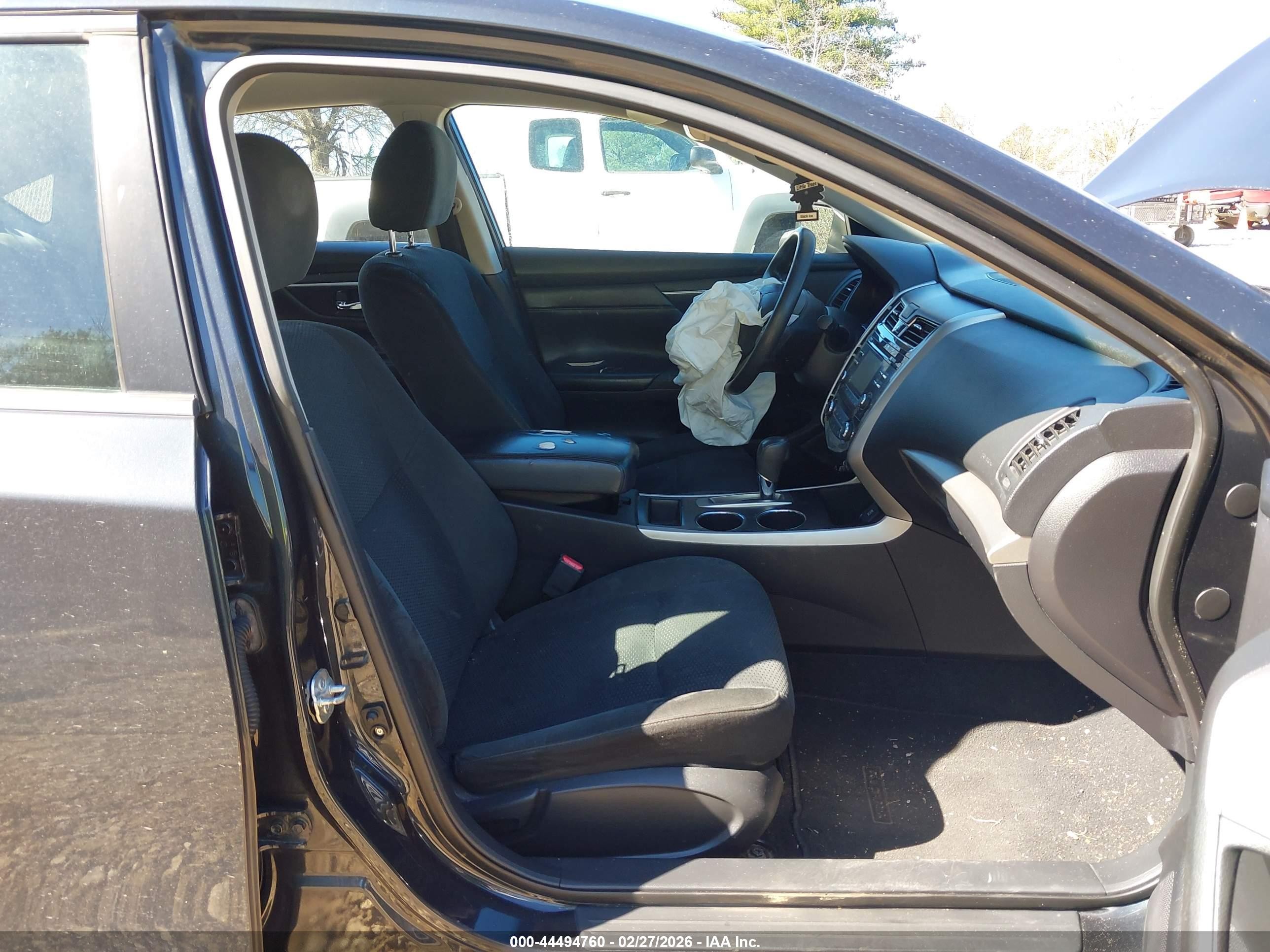2015 Nissan Altima 2.5 S Black vin: 1N4AL3AP5FC583977