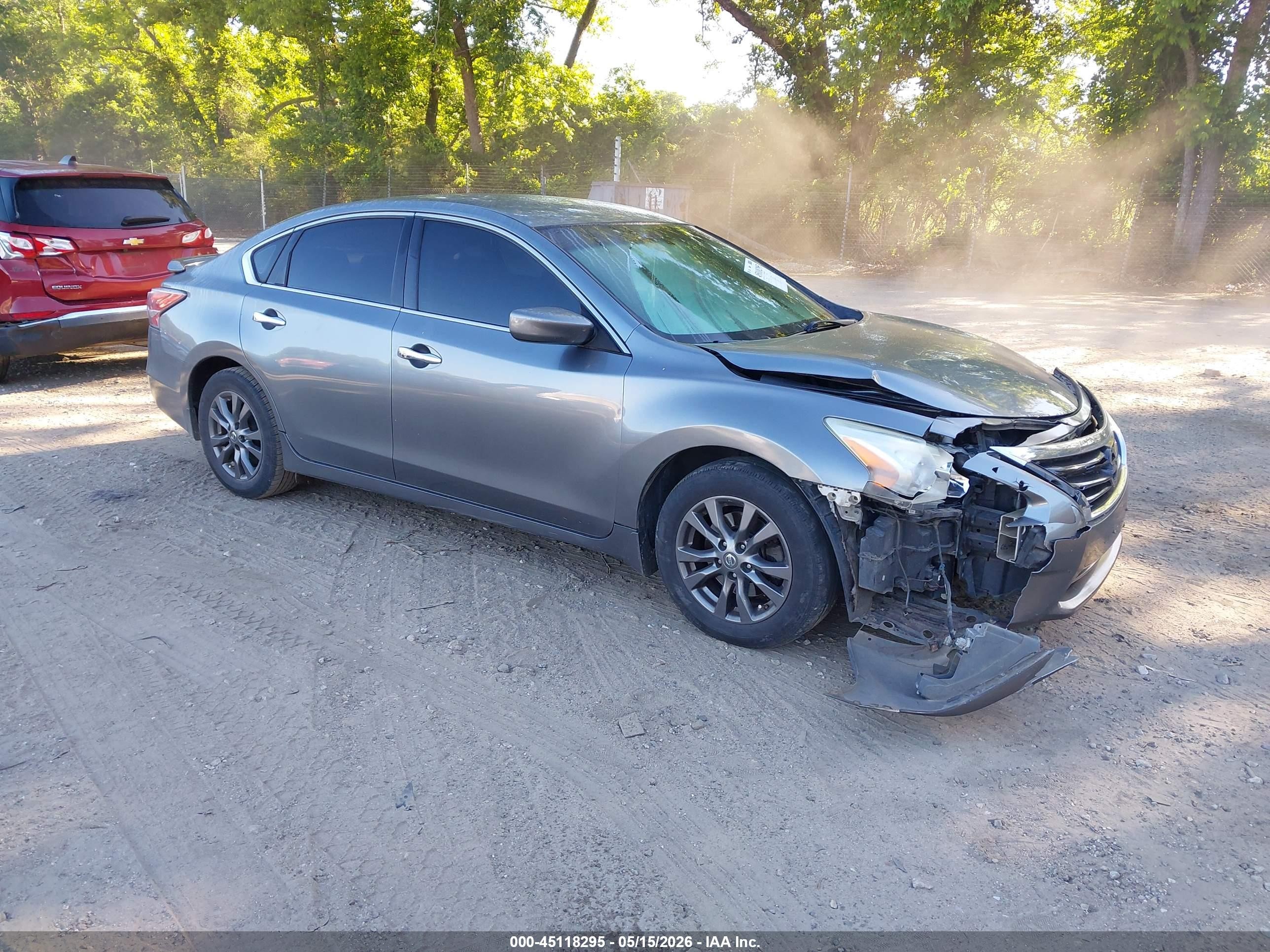 2015 Nissan Altima 2.5 S Gray vin: 1N4AL3AP5FC584420