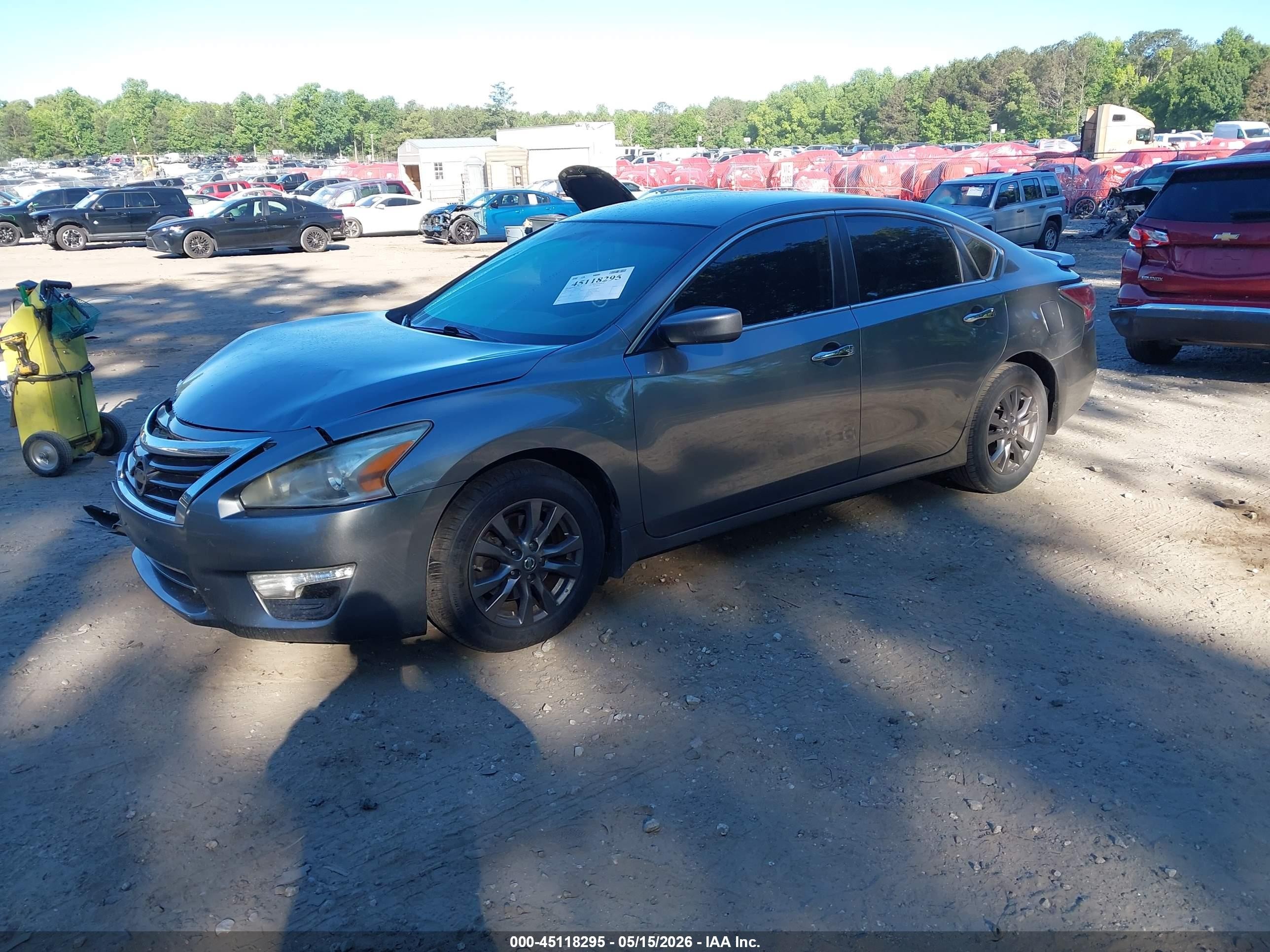 2015 Nissan Altima 2.5 S Gray vin: 1N4AL3AP5FC584420
