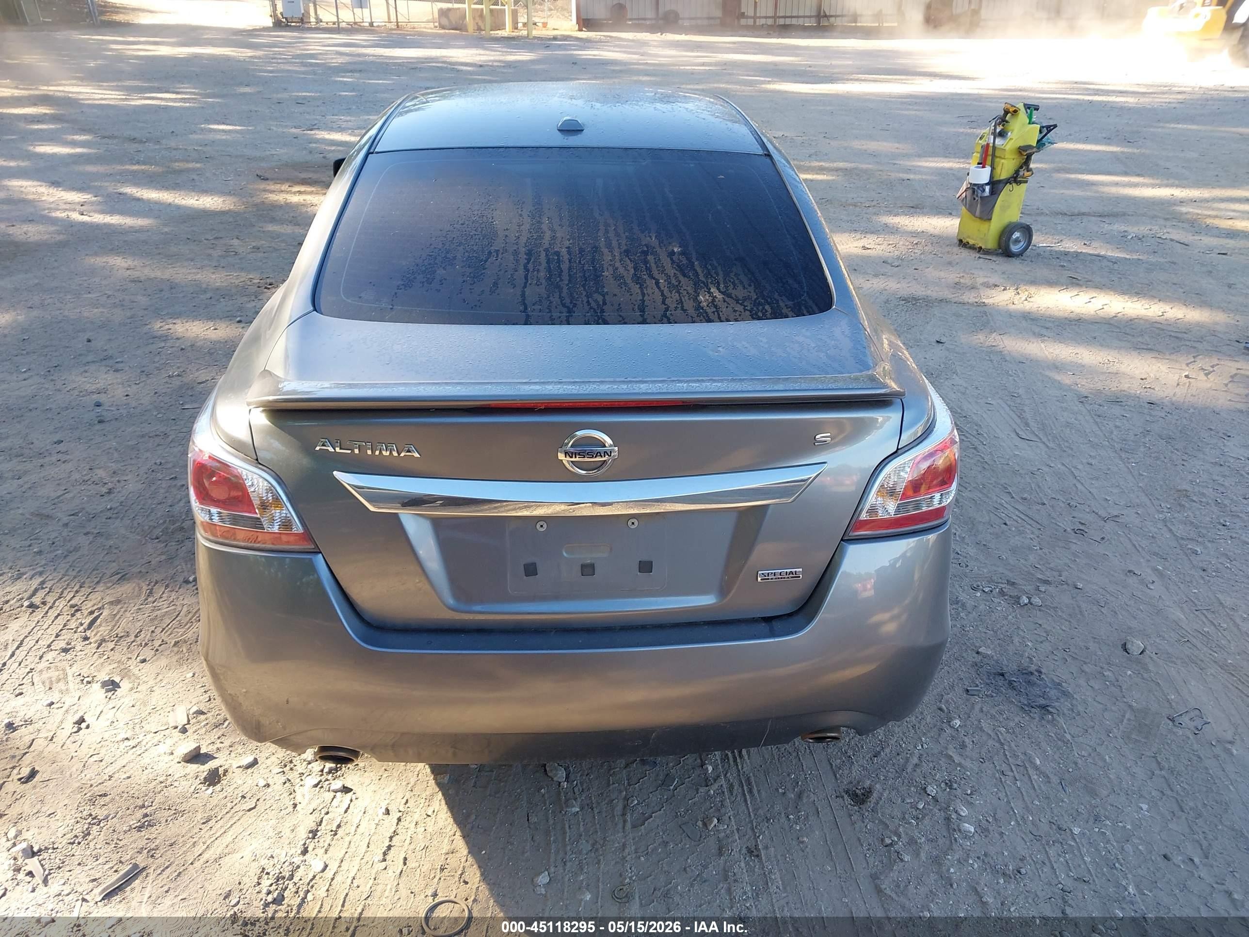 2015 Nissan Altima 2.5 S Gray vin: 1N4AL3AP5FC584420