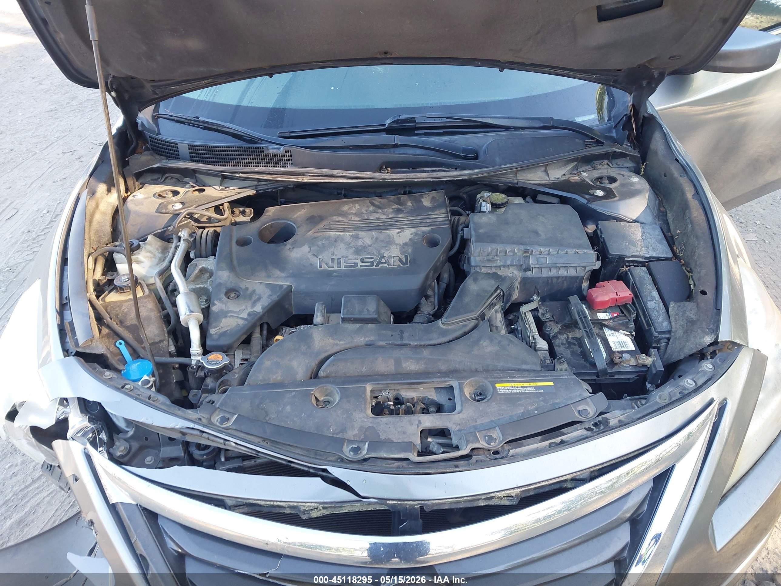 2015 Nissan Altima 2.5 S Gray vin: 1N4AL3AP5FC584420