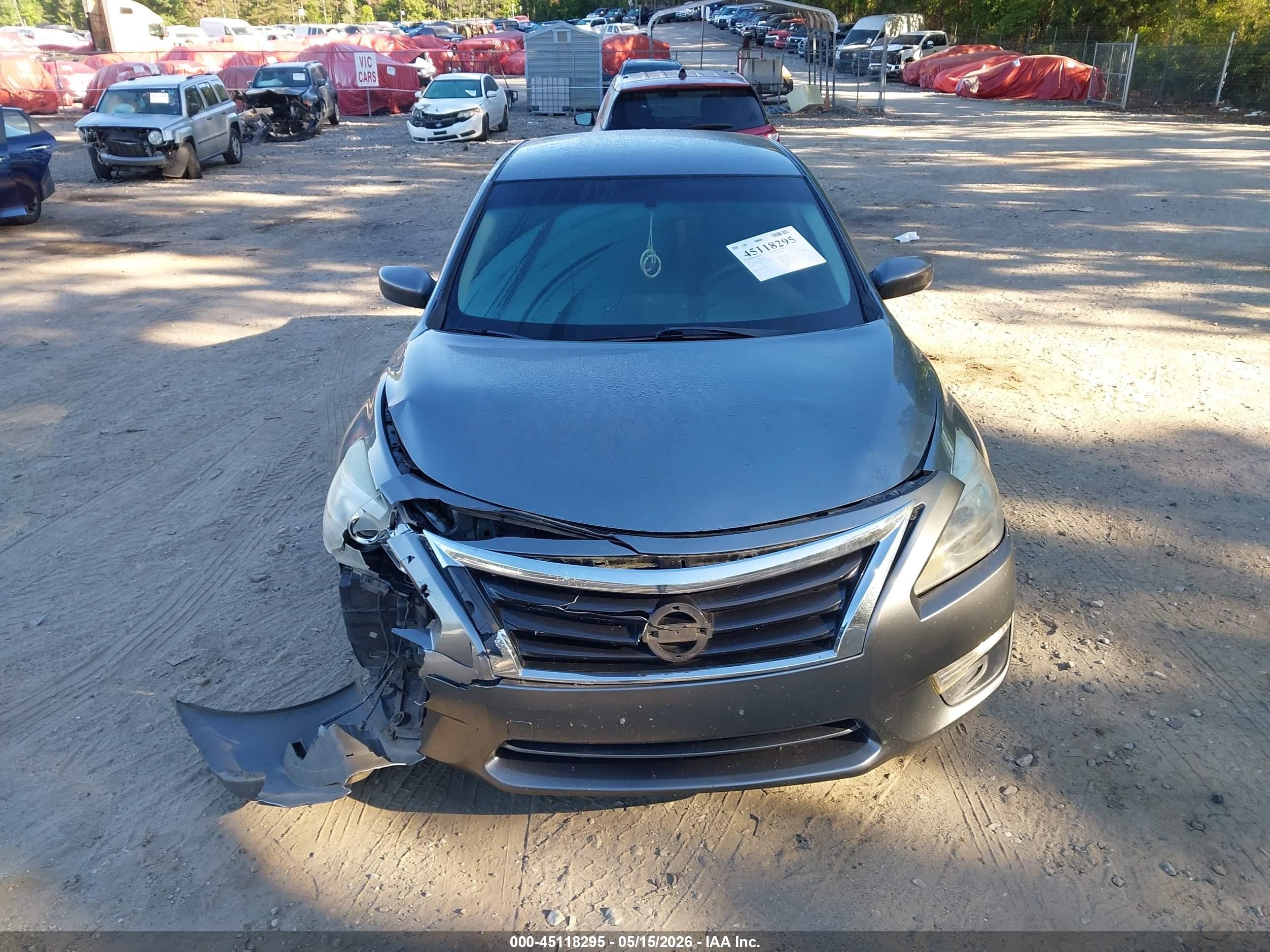 2015 Nissan Altima 2.5 S Gray vin: 1N4AL3AP5FC584420