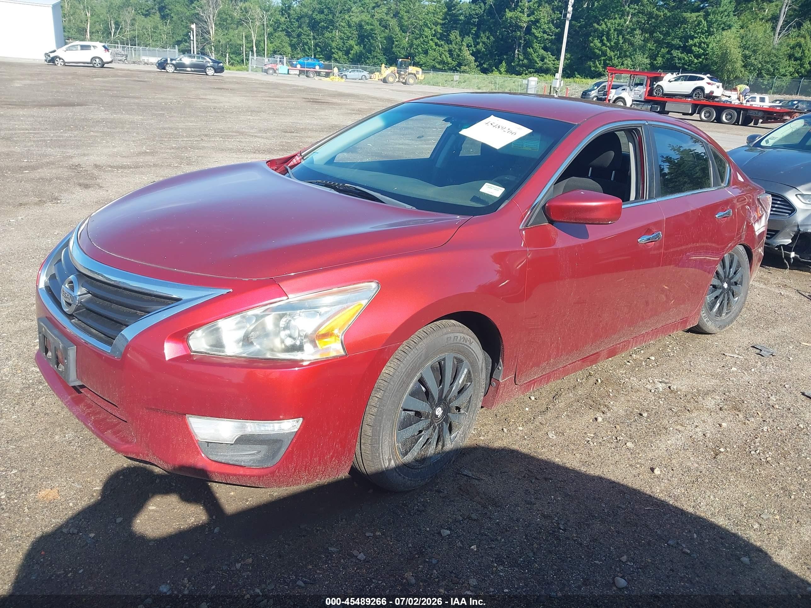 2015 Nissan Altima 2.5/2.5 S/2.5 Sl/2.5 Sv Red vin: 1N4AL3AP5FN301003