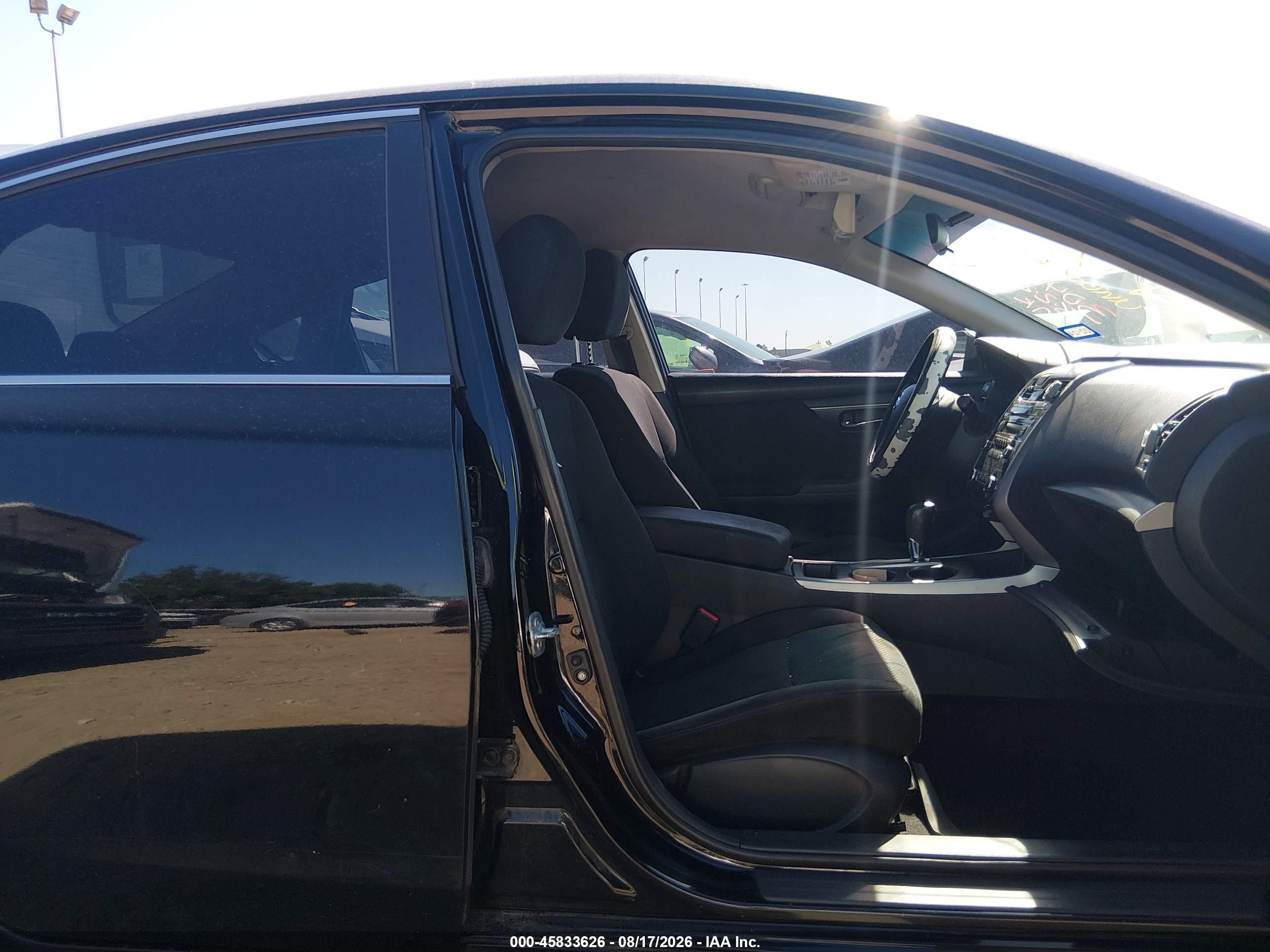 2015 Nissan Altima 2.5 S Black vin: 1N4AL3AP5FN304709