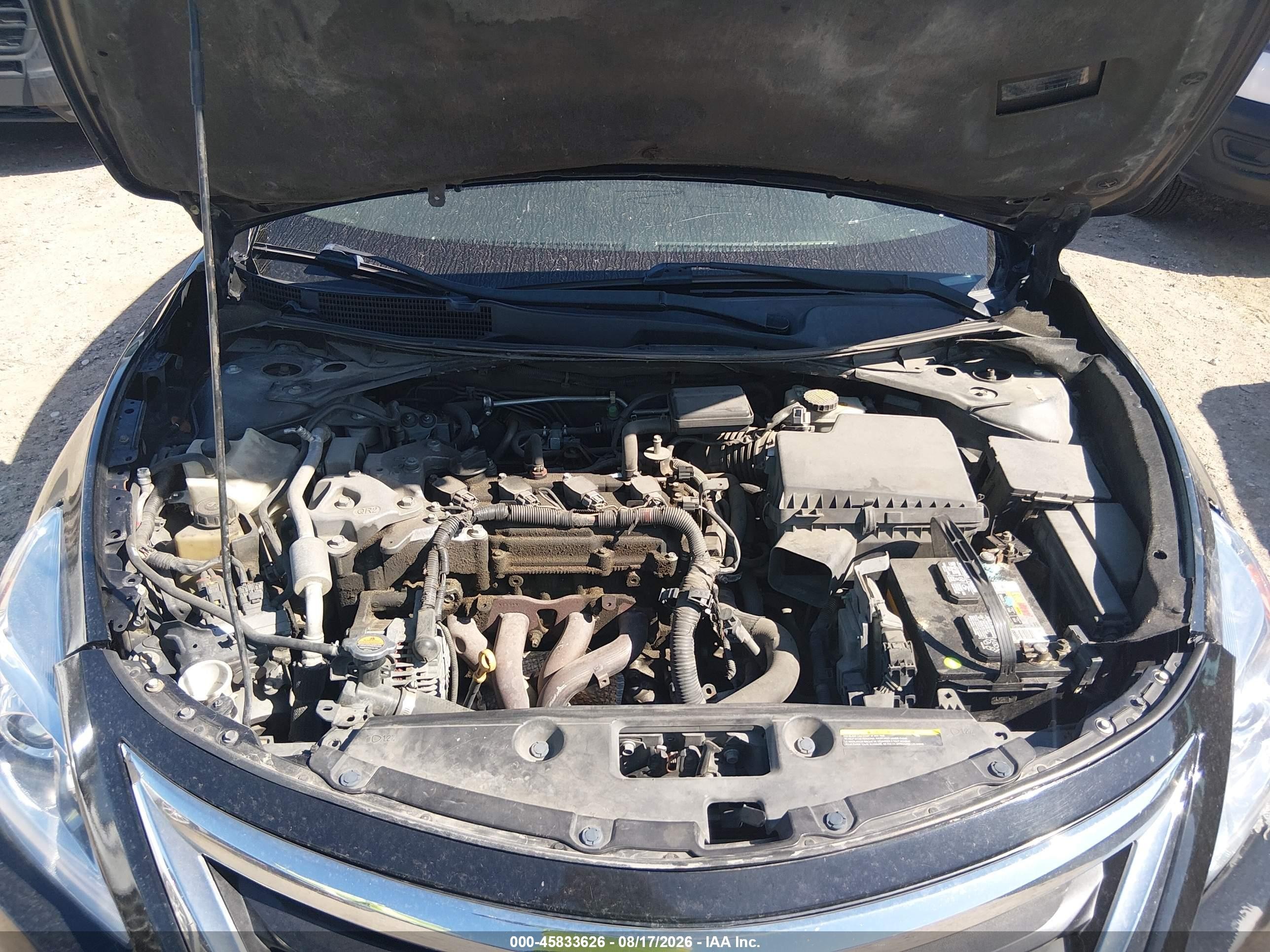 2015 Nissan Altima 2.5 S Black vin: 1N4AL3AP5FN304709