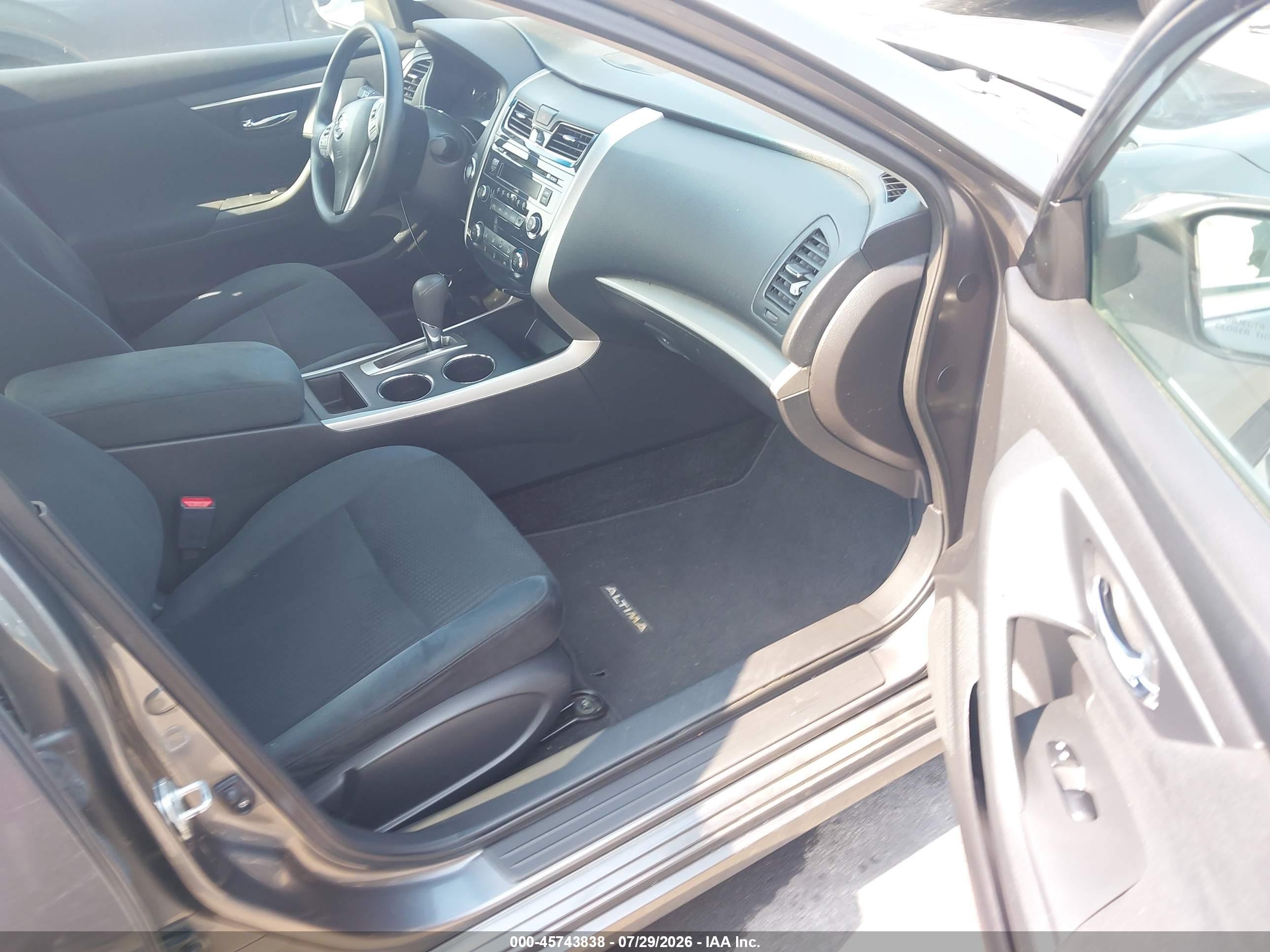 2015 Nissan Altima 2.5 S Gray vin: 1N4AL3AP5FN325432