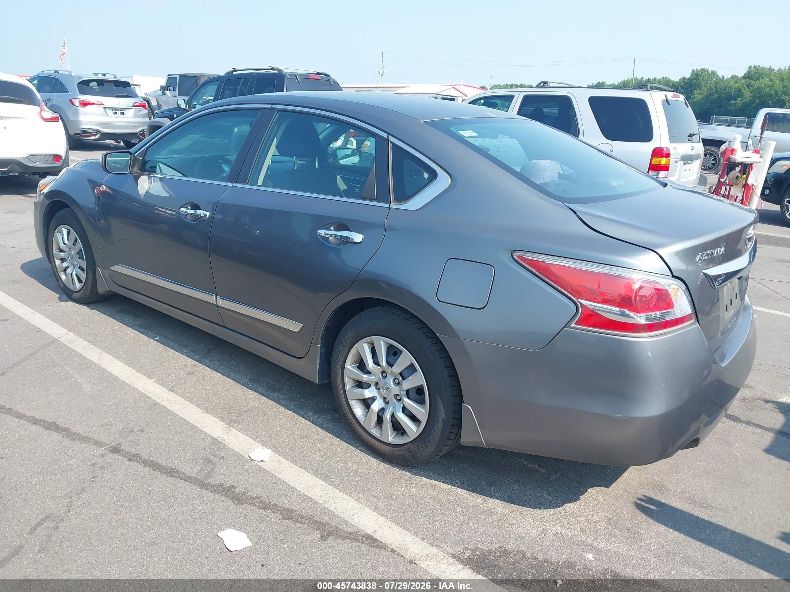 2015 Nissan Altima 2.5 S Gray vin: 1N4AL3AP5FN325432