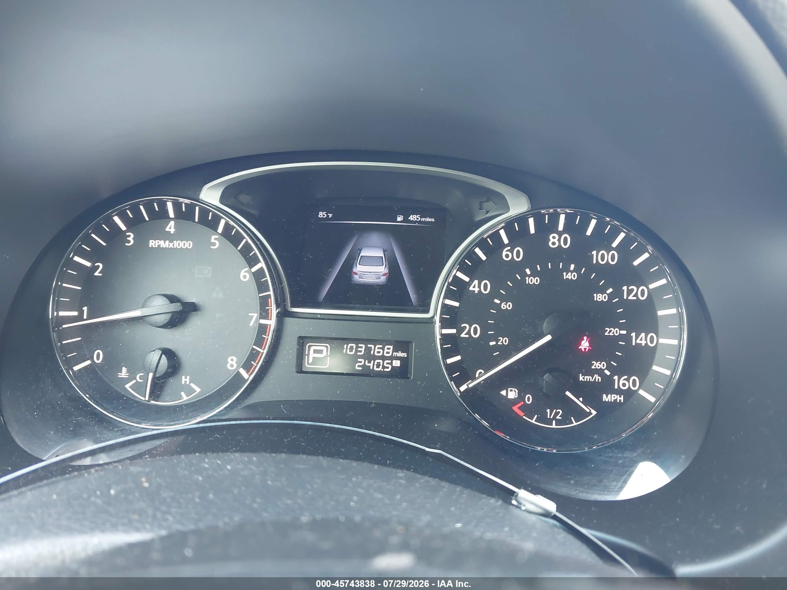 2015 Nissan Altima 2.5 S Gray vin: 1N4AL3AP5FN325432